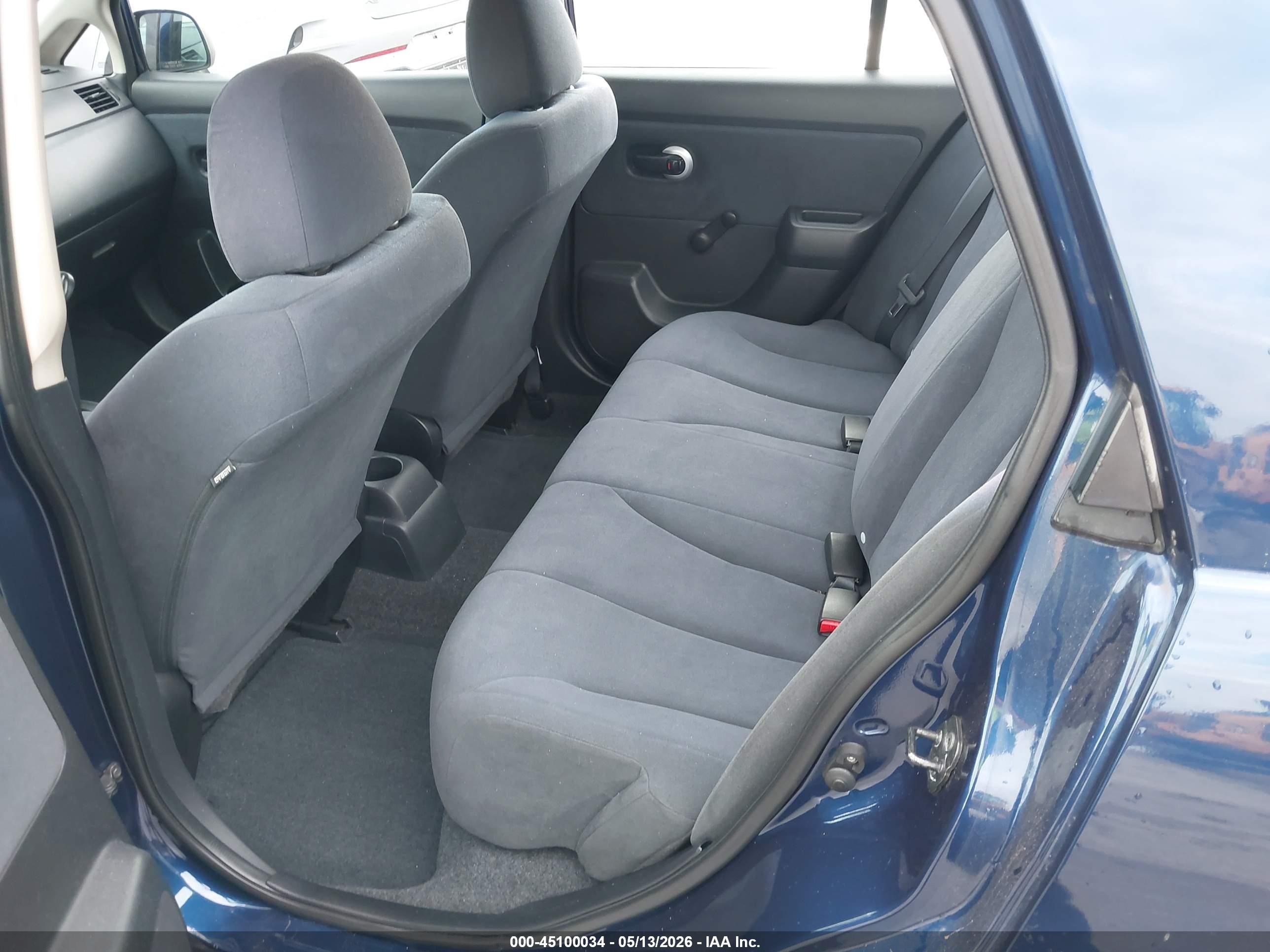 2011 Nissan Versa 1.6 Dark Blue vin: 3N1CC1AP9BL376338