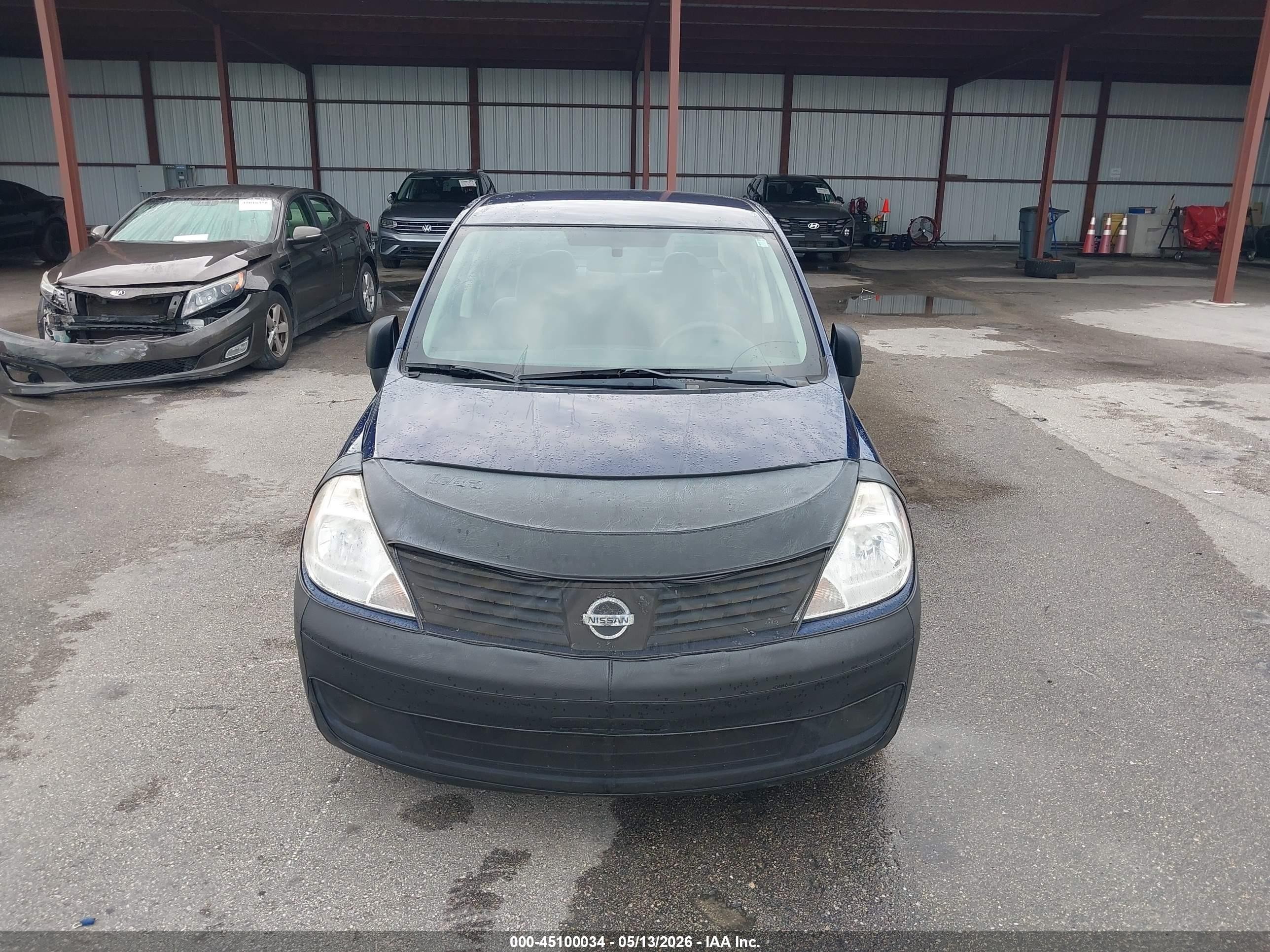 2011 Nissan Versa 1.6 Dark Blue vin: 3N1CC1AP9BL376338