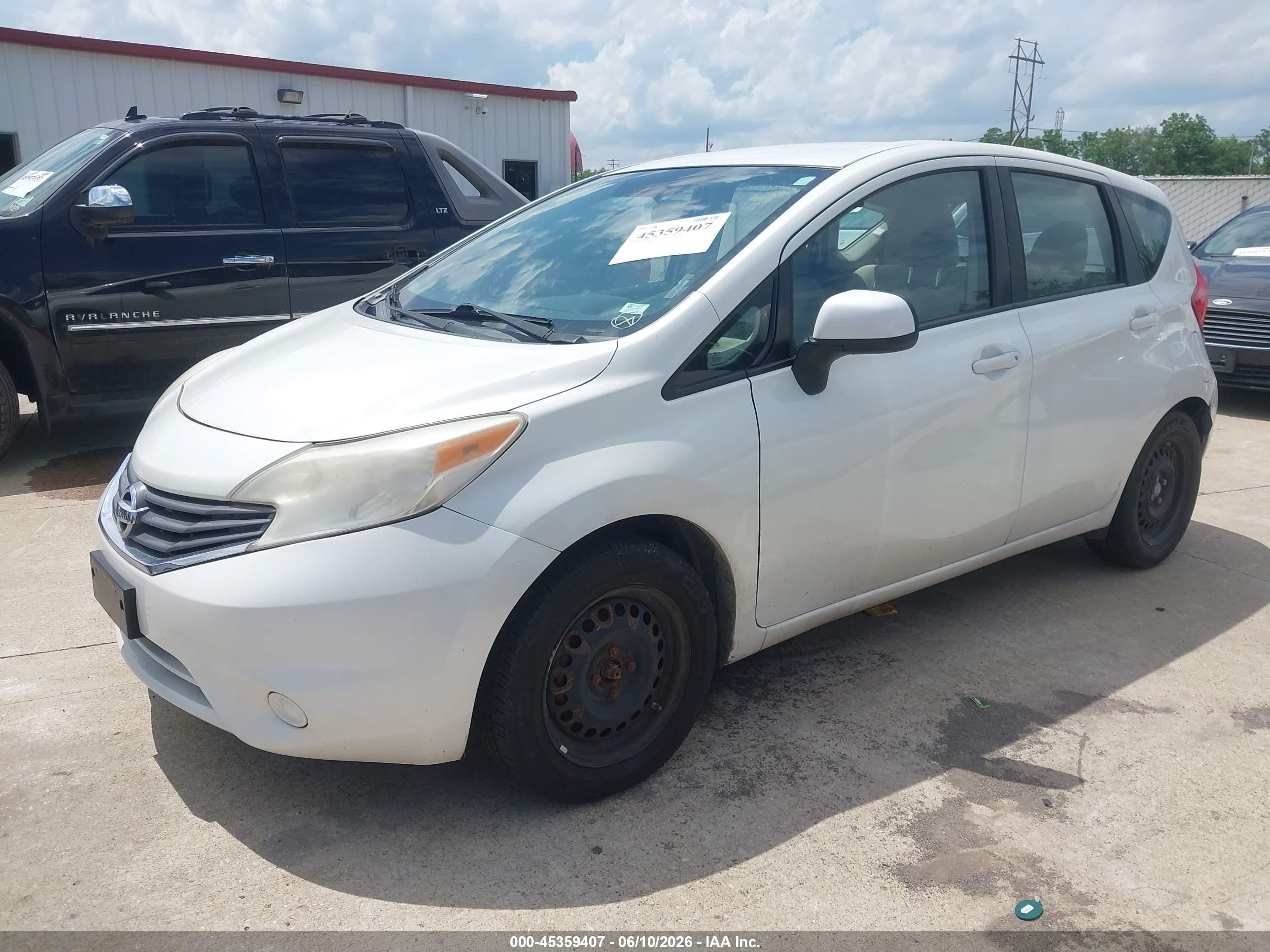 2014 Nissan Versa Note Sv Белый vin: 3N1CE2CP0EL350938
