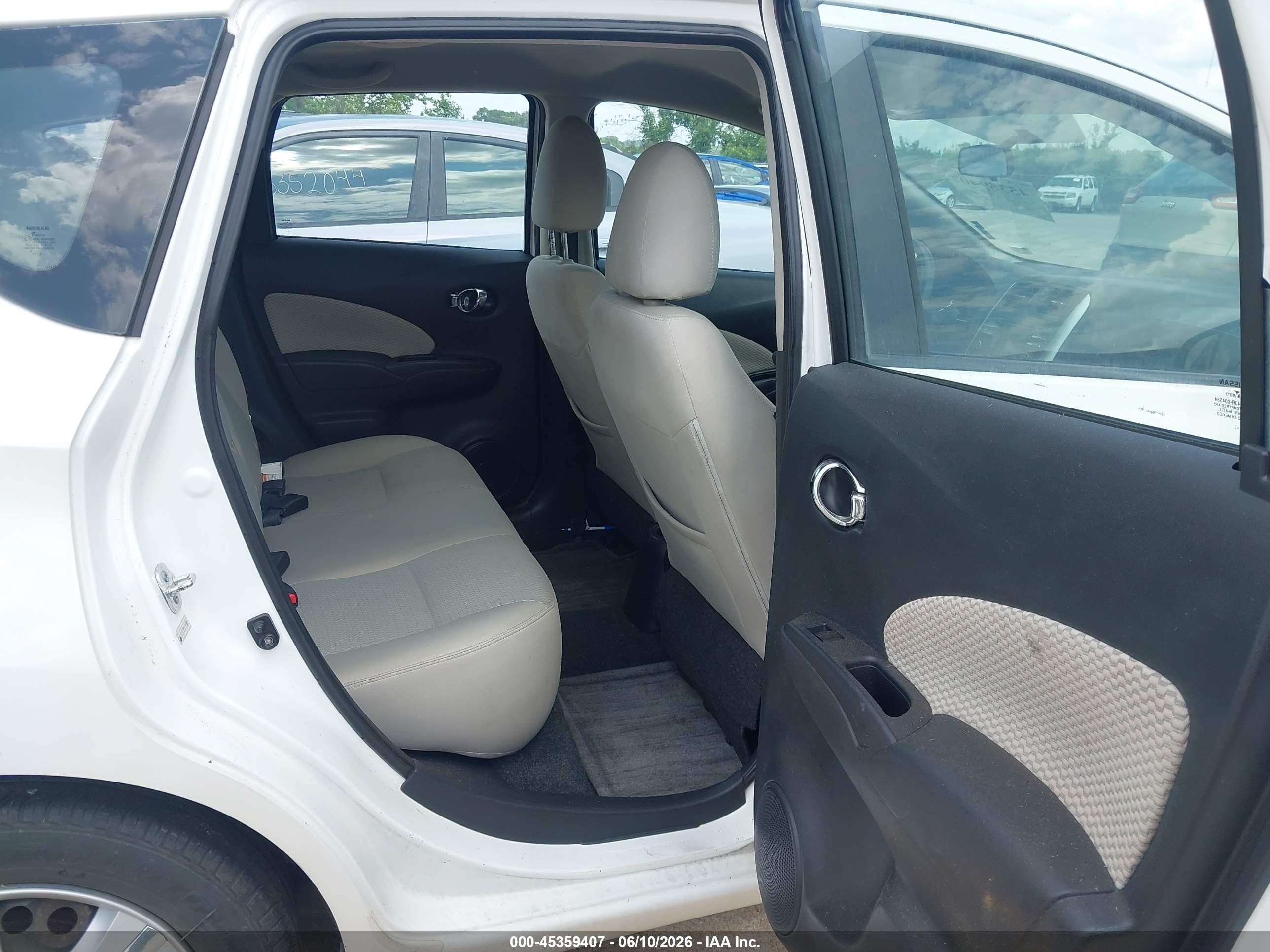 2014 Nissan Versa Note Sv Белый vin: 3N1CE2CP0EL350938
