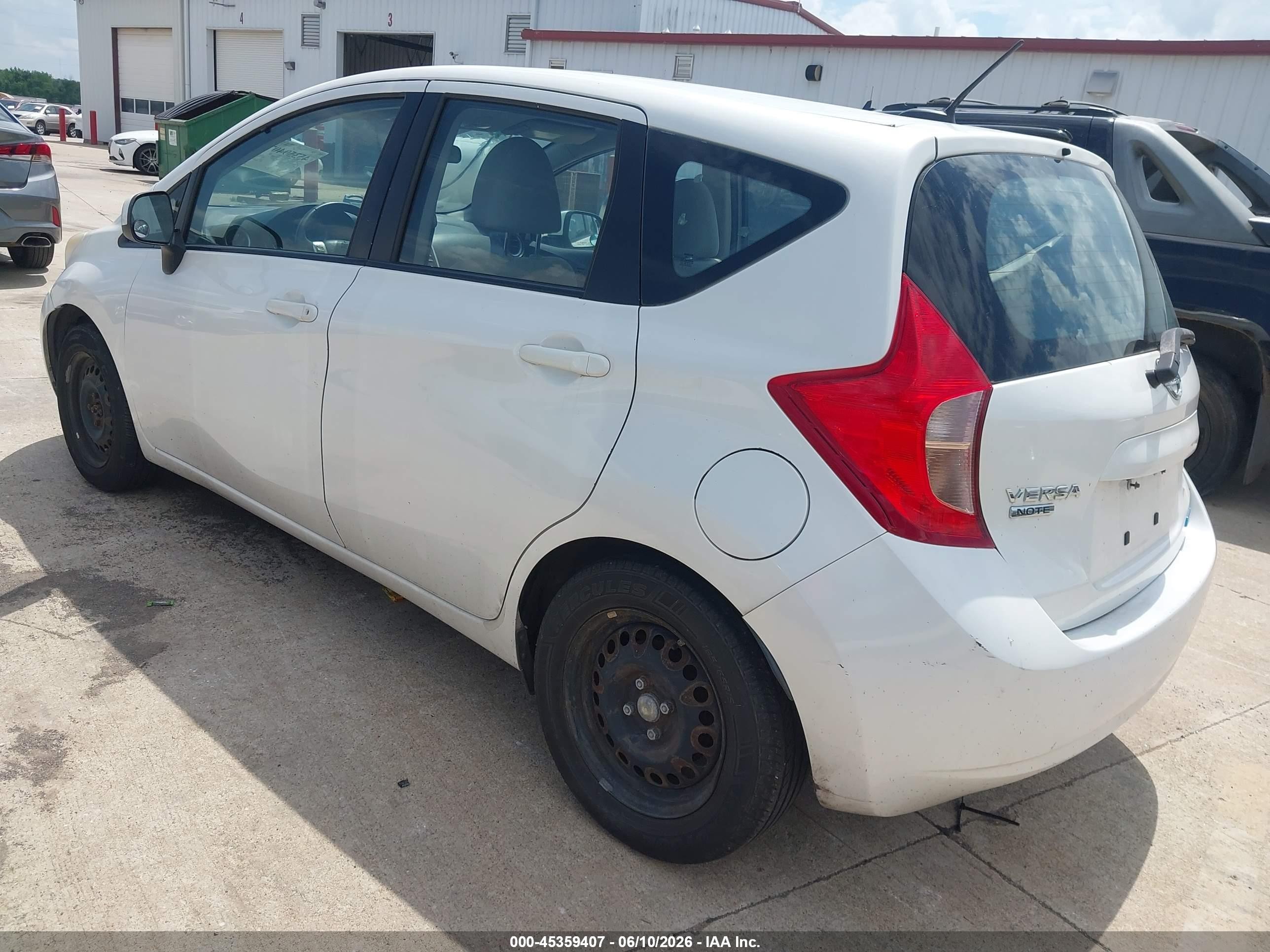 2014 Nissan Versa Note Sv Белый vin: 3N1CE2CP0EL350938