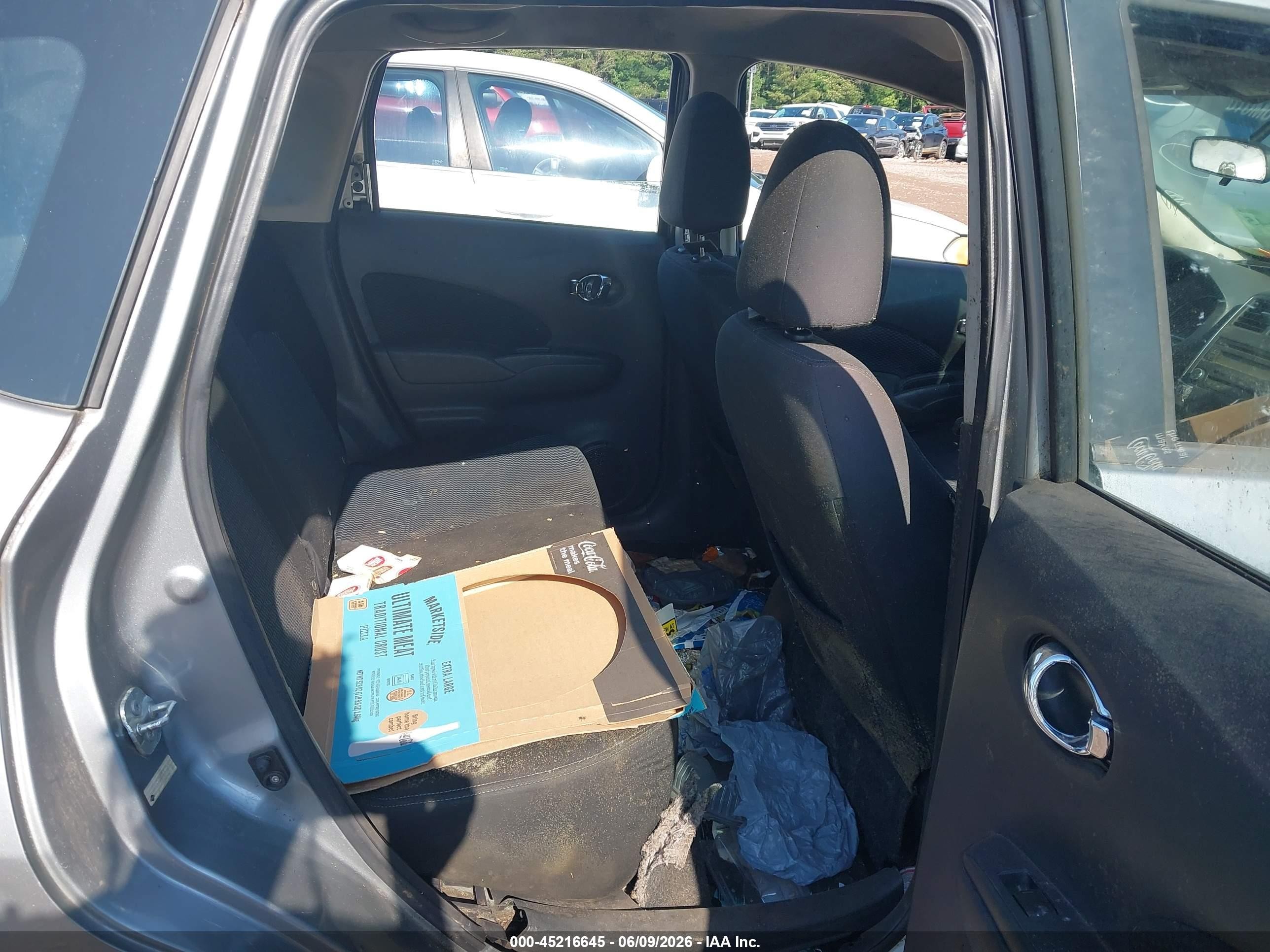 2014 Nissan Versa Note Sv Серый vin: 3N1CE2CP0EL359817