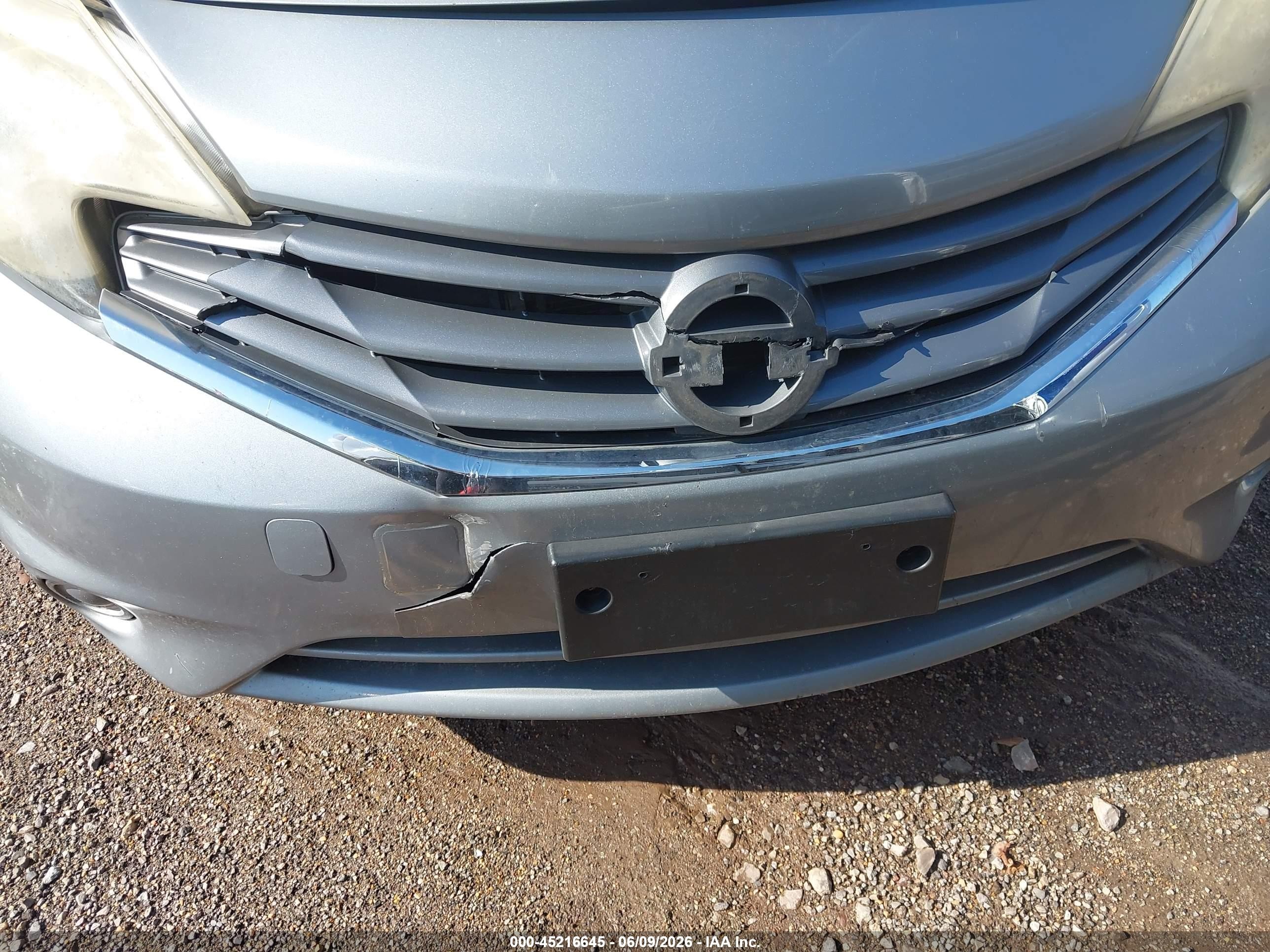 2014 Nissan Versa Note Sv Серый vin: 3N1CE2CP0EL359817