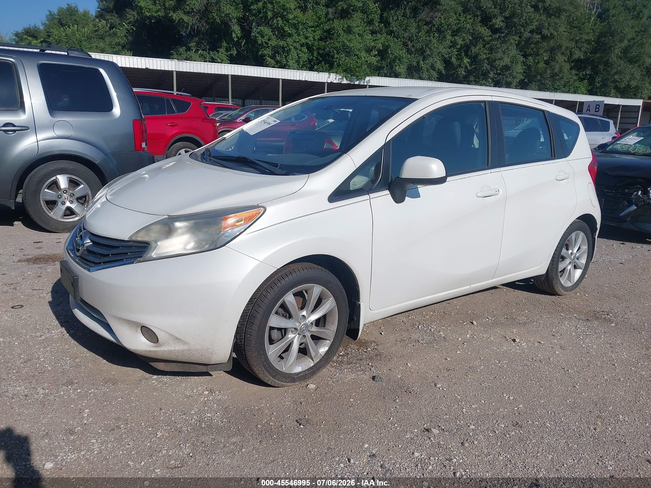 2014 Nissan Versa Note Sv White vin: 3N1CE2CP0EL361874
