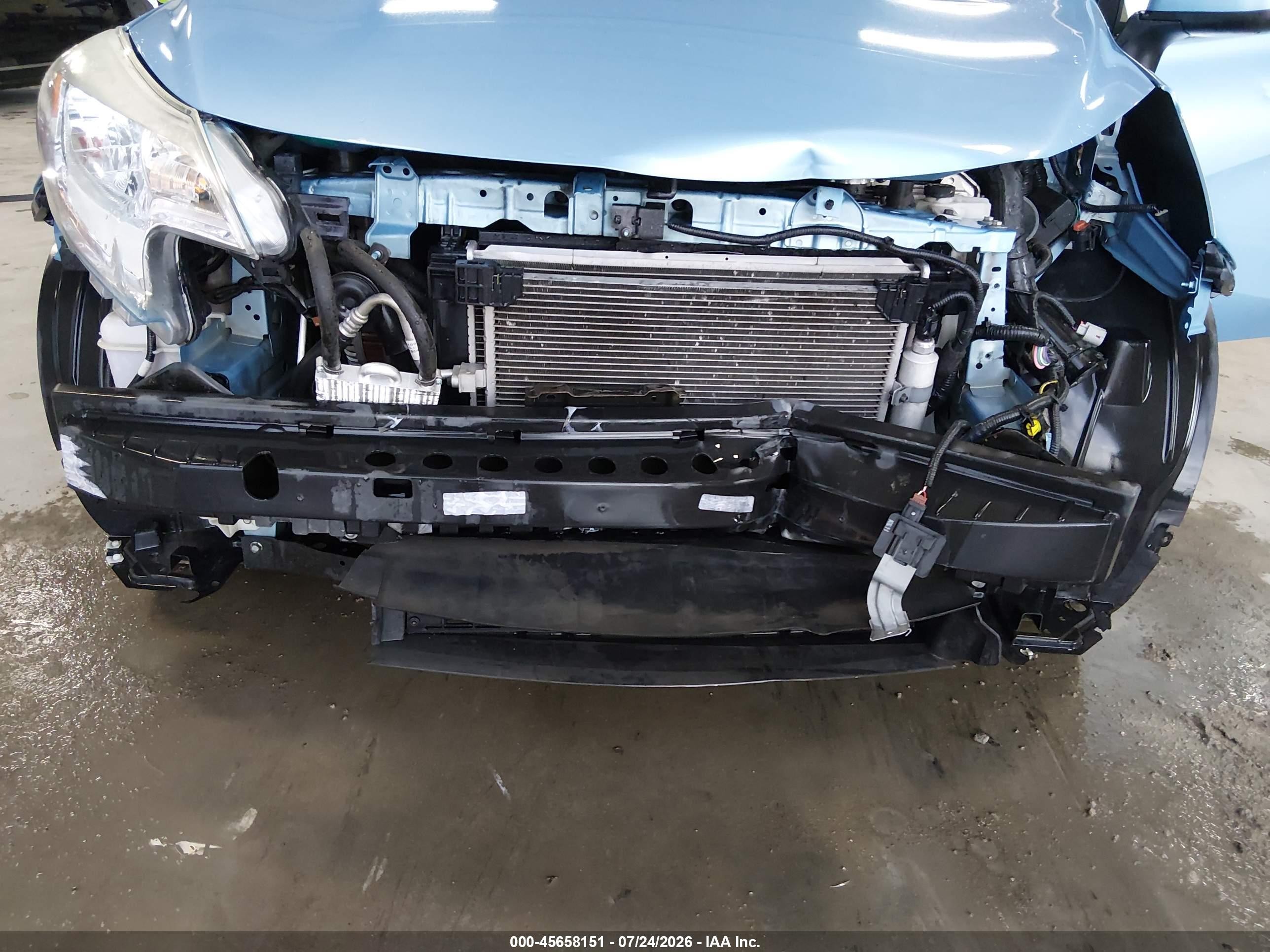 2014 Nissan Versa Note Sv Blue vin: 3N1CE2CP0EL366685