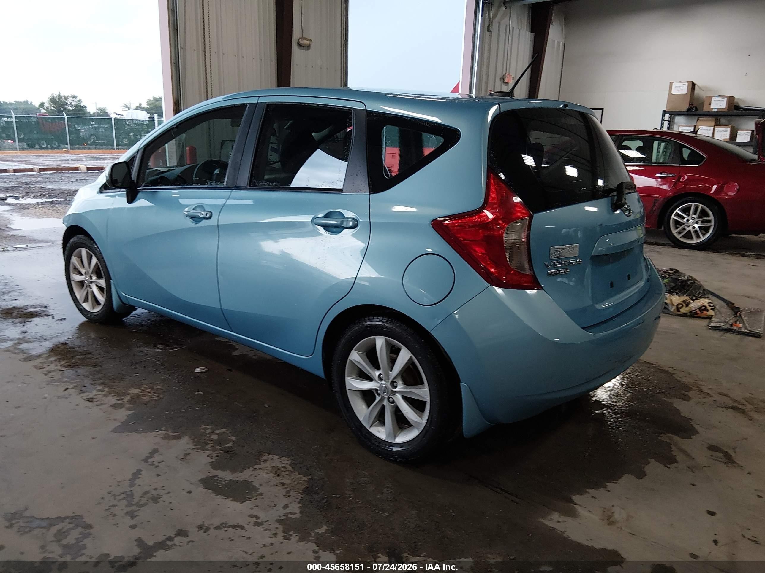 2014 Nissan Versa Note Sv Blue vin: 3N1CE2CP0EL366685