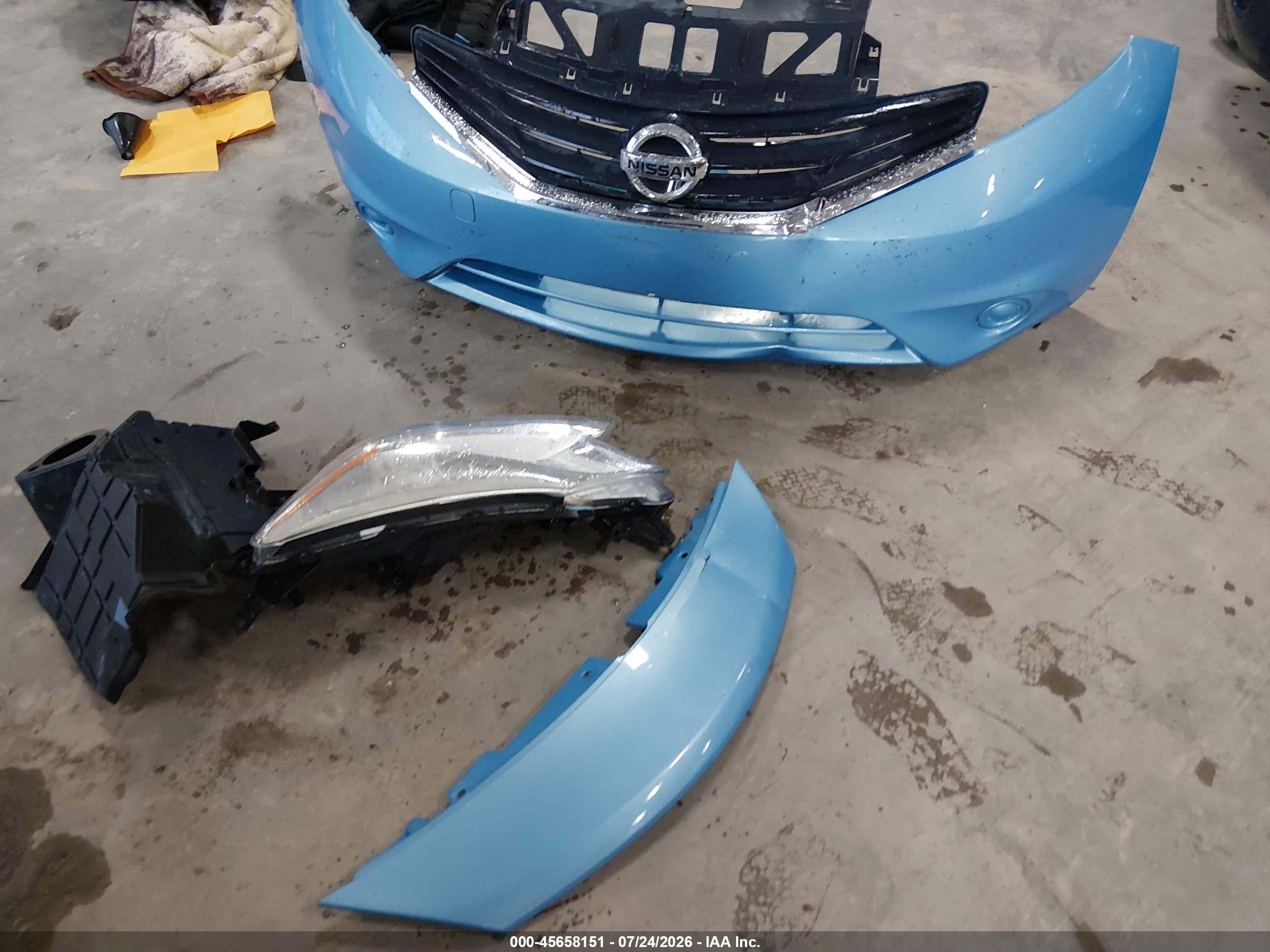 2014 Nissan Versa Note Sv Blue vin: 3N1CE2CP0EL366685
