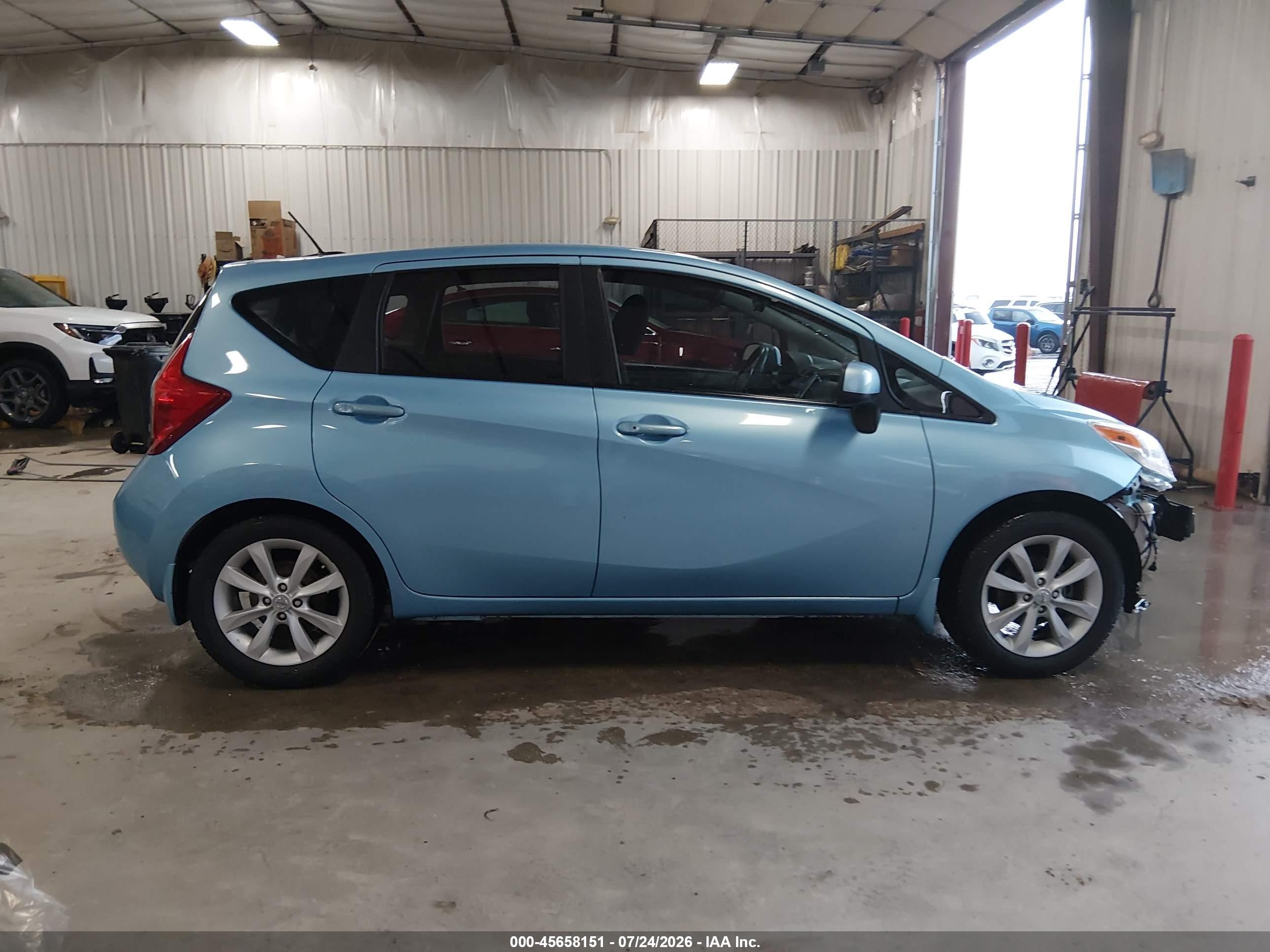 2014 Nissan Versa Note Sv Blue vin: 3N1CE2CP0EL366685