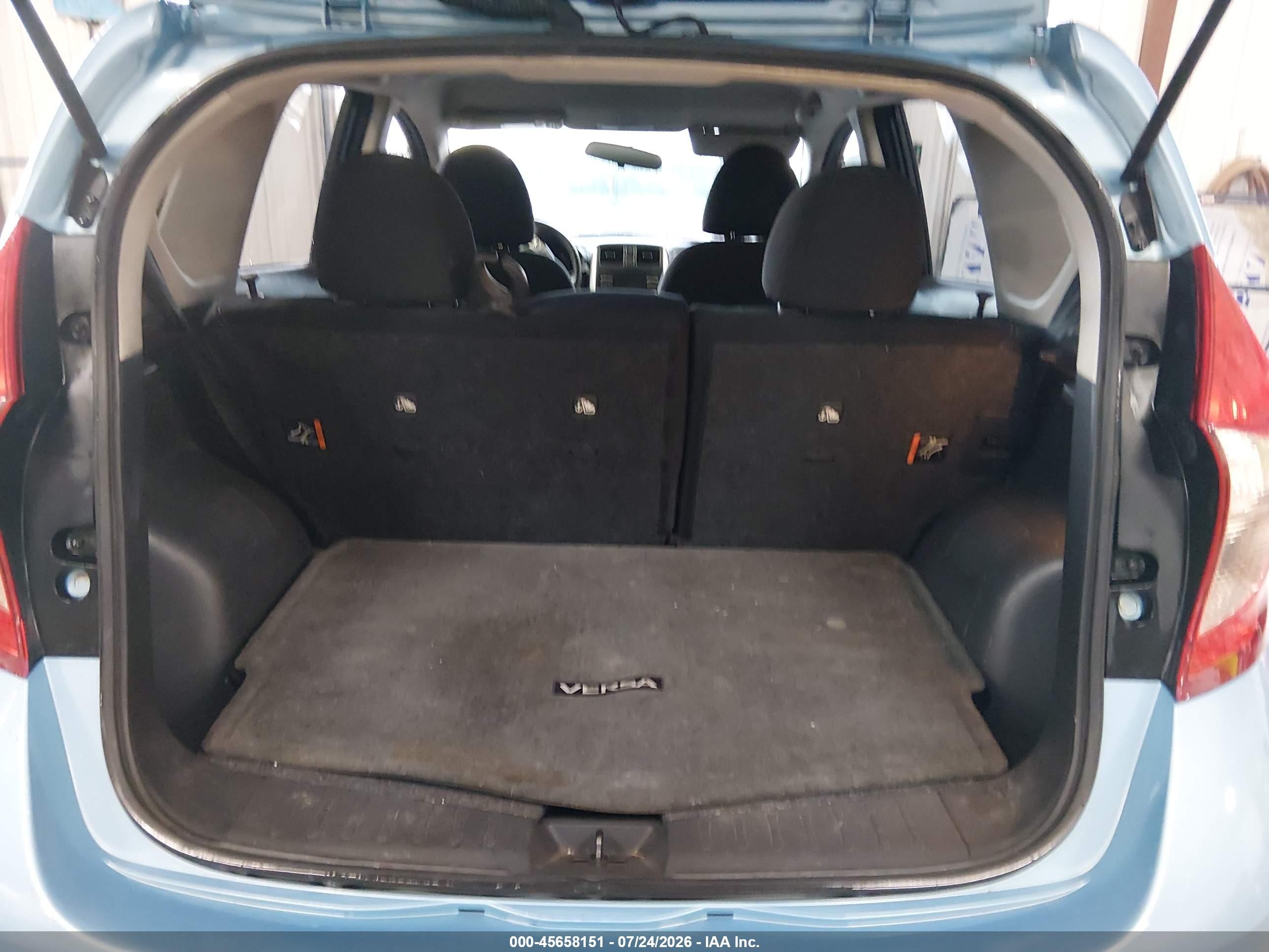 2014 Nissan Versa Note Sv Blue vin: 3N1CE2CP0EL366685