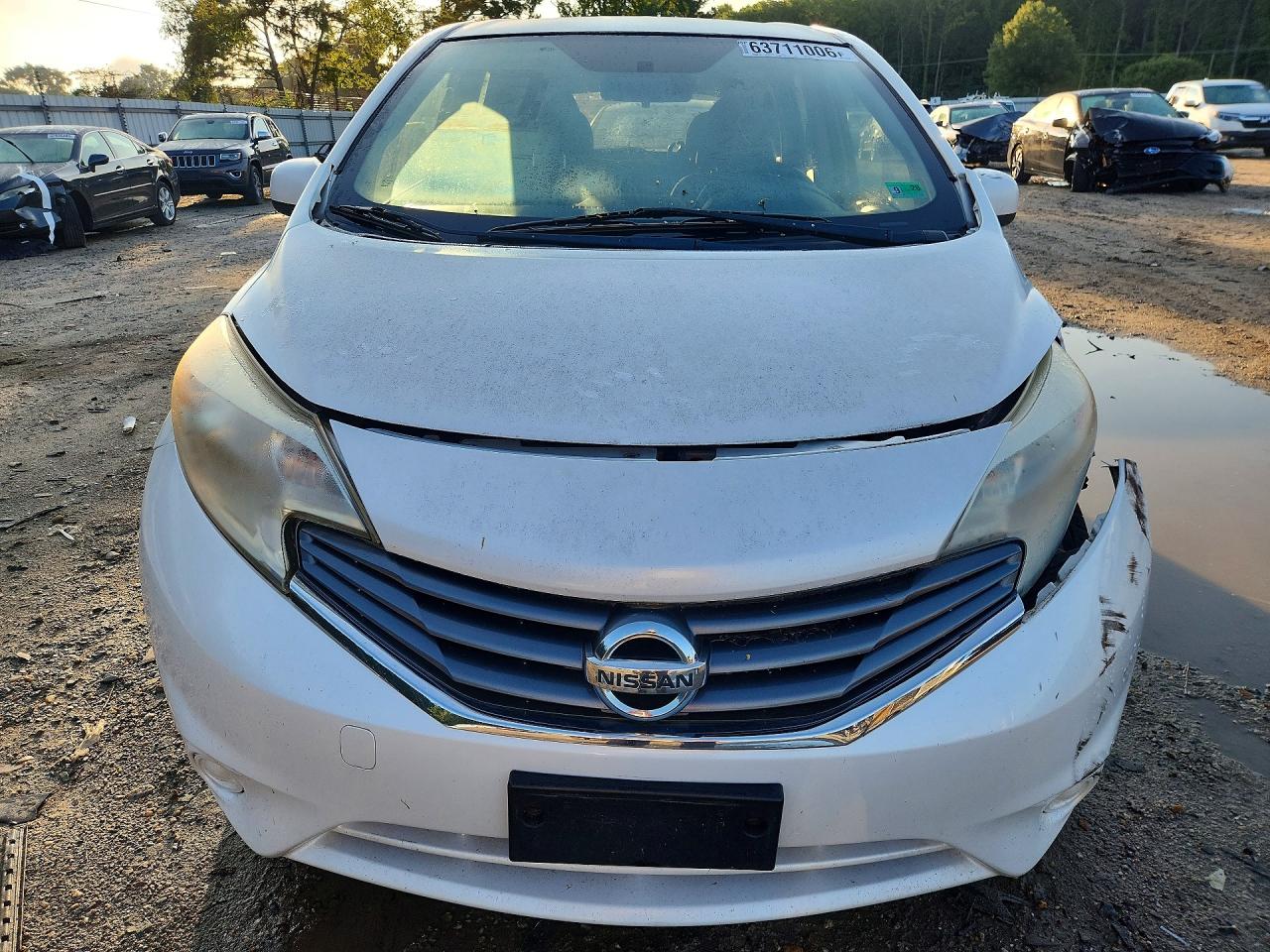 2014 Nissan Versa Note Sv Белый vin: 3N1CE2CP0EL380876