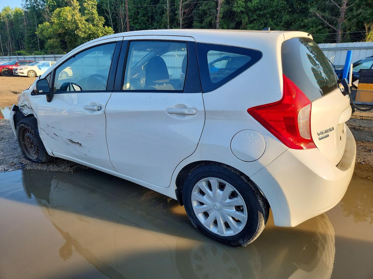 2014 Nissan Versa Note Sv Белый vin: 3N1CE2CP0EL380876