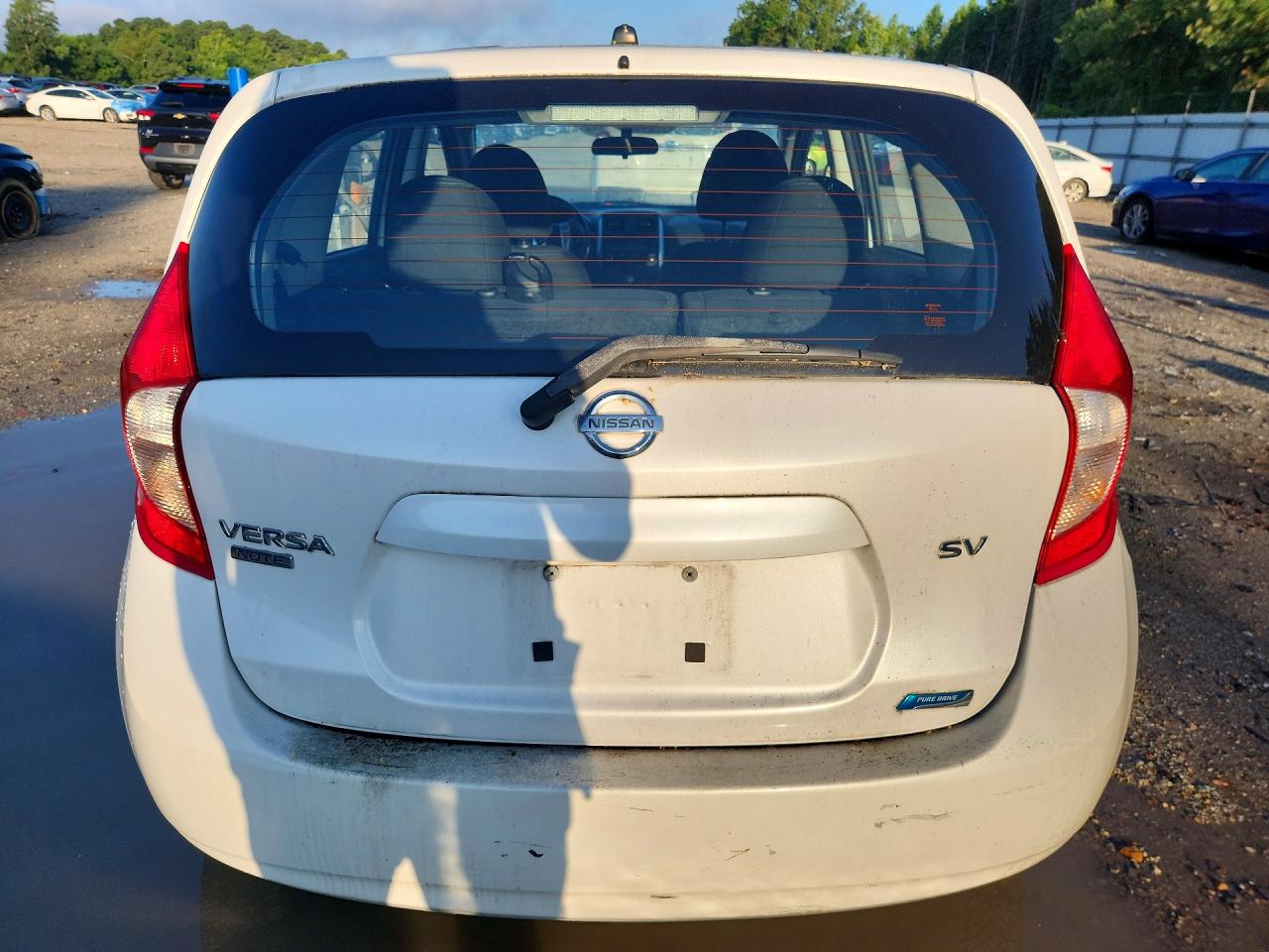 2014 Nissan Versa Note Sv Белый vin: 3N1CE2CP0EL380876