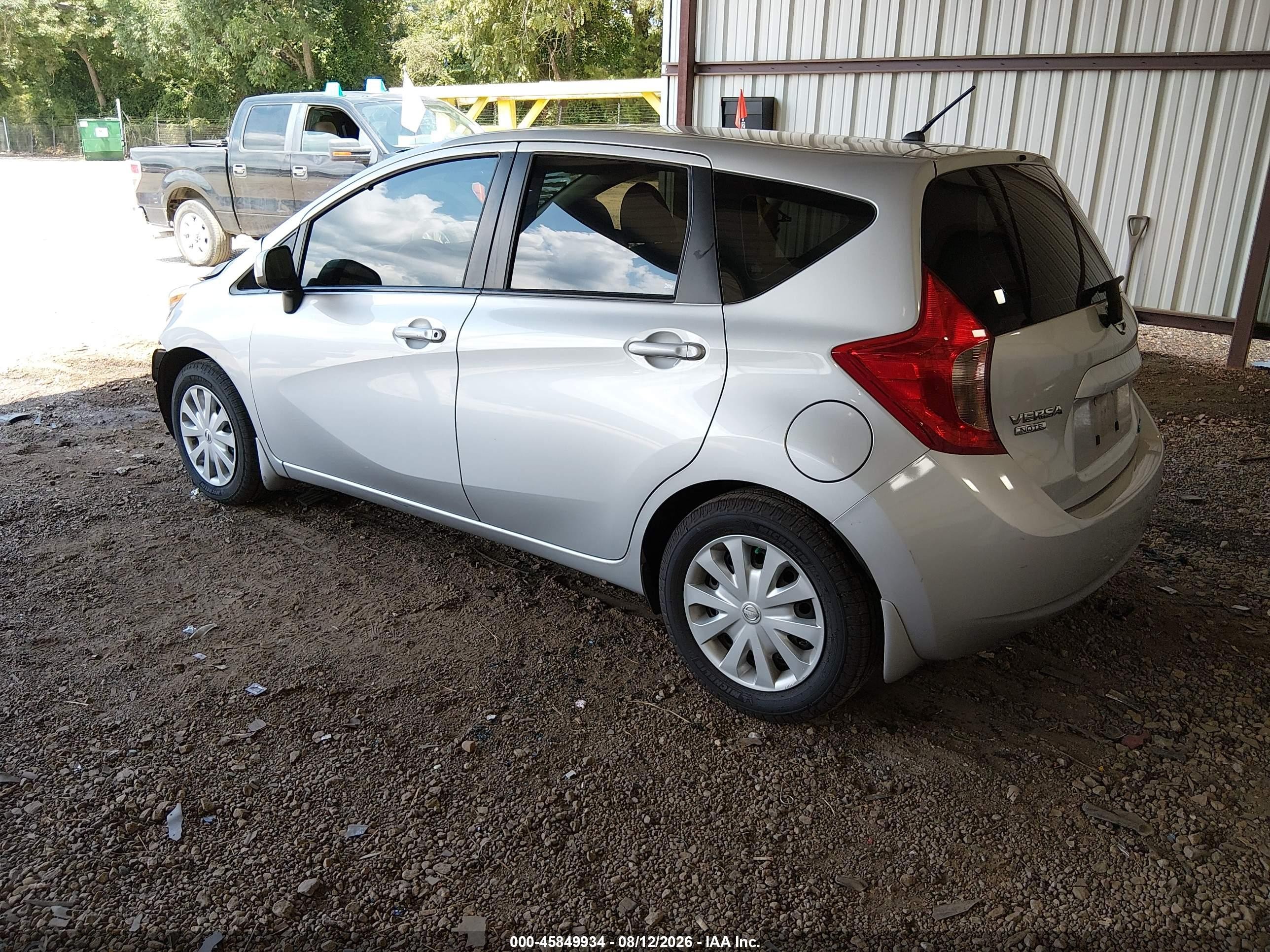 2014 Nissan Versa Note Sv Gray vin: 3N1CE2CP0EL381686