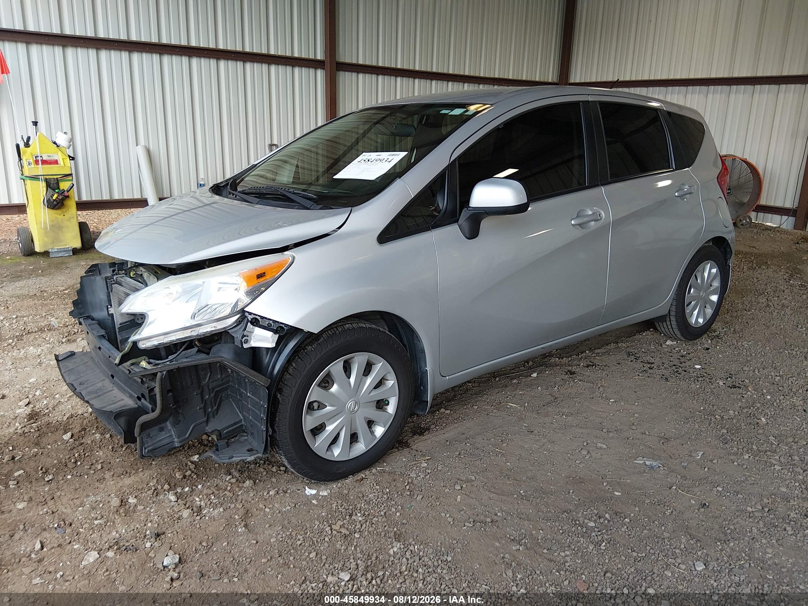 2014 Nissan Versa Note Sv Gray vin: 3N1CE2CP0EL381686