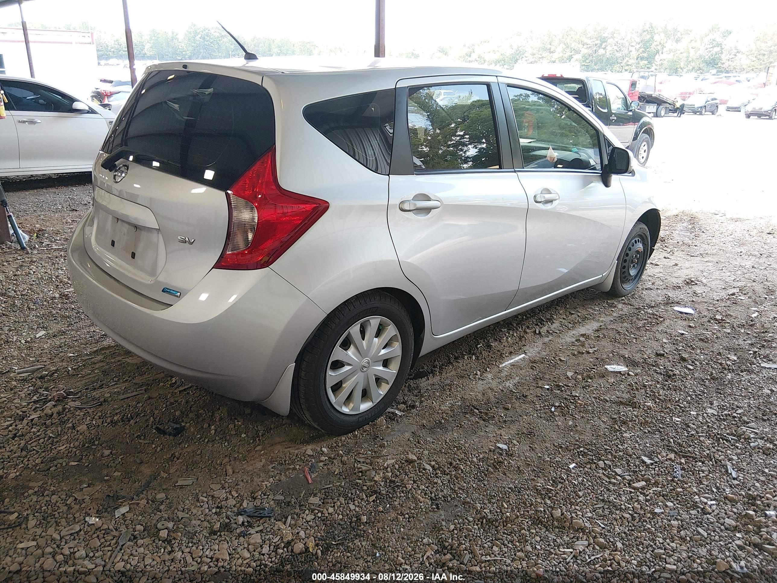 2014 Nissan Versa Note Sv Gray vin: 3N1CE2CP0EL381686