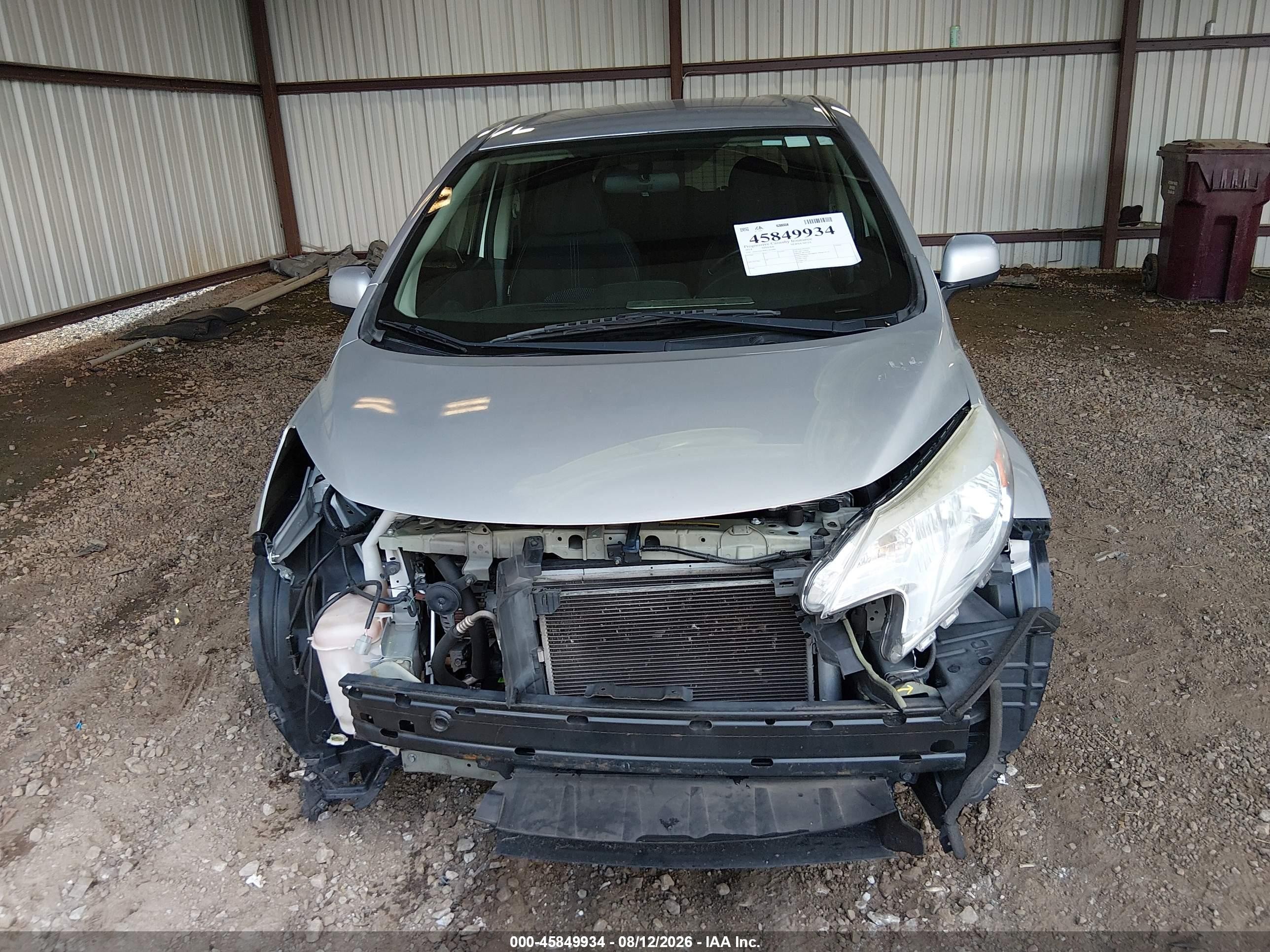 2014 Nissan Versa Note Sv Gray vin: 3N1CE2CP0EL381686
