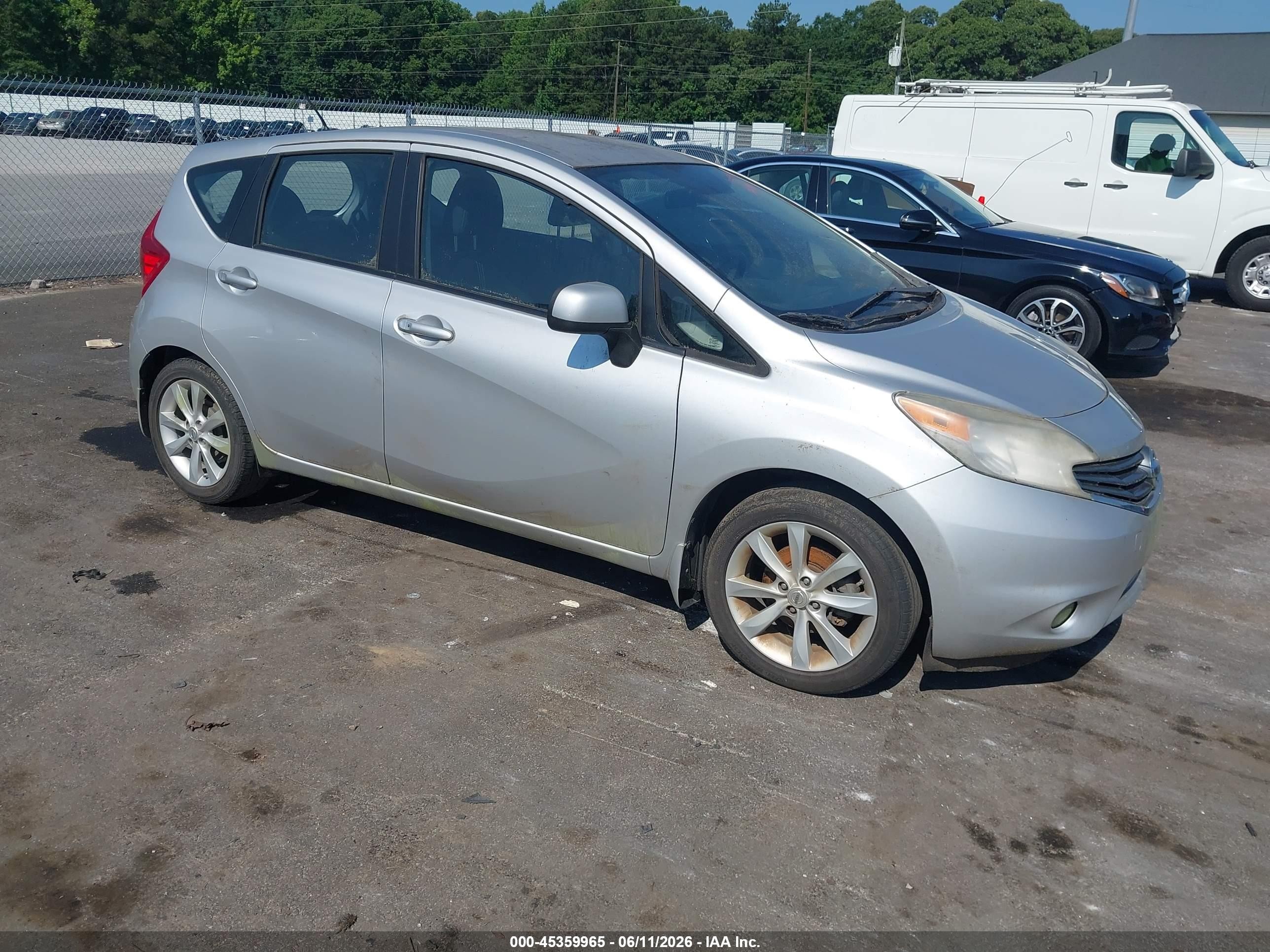 2014 Nissan Versa Note Sv Gray vin: 3N1CE2CP0EL389352