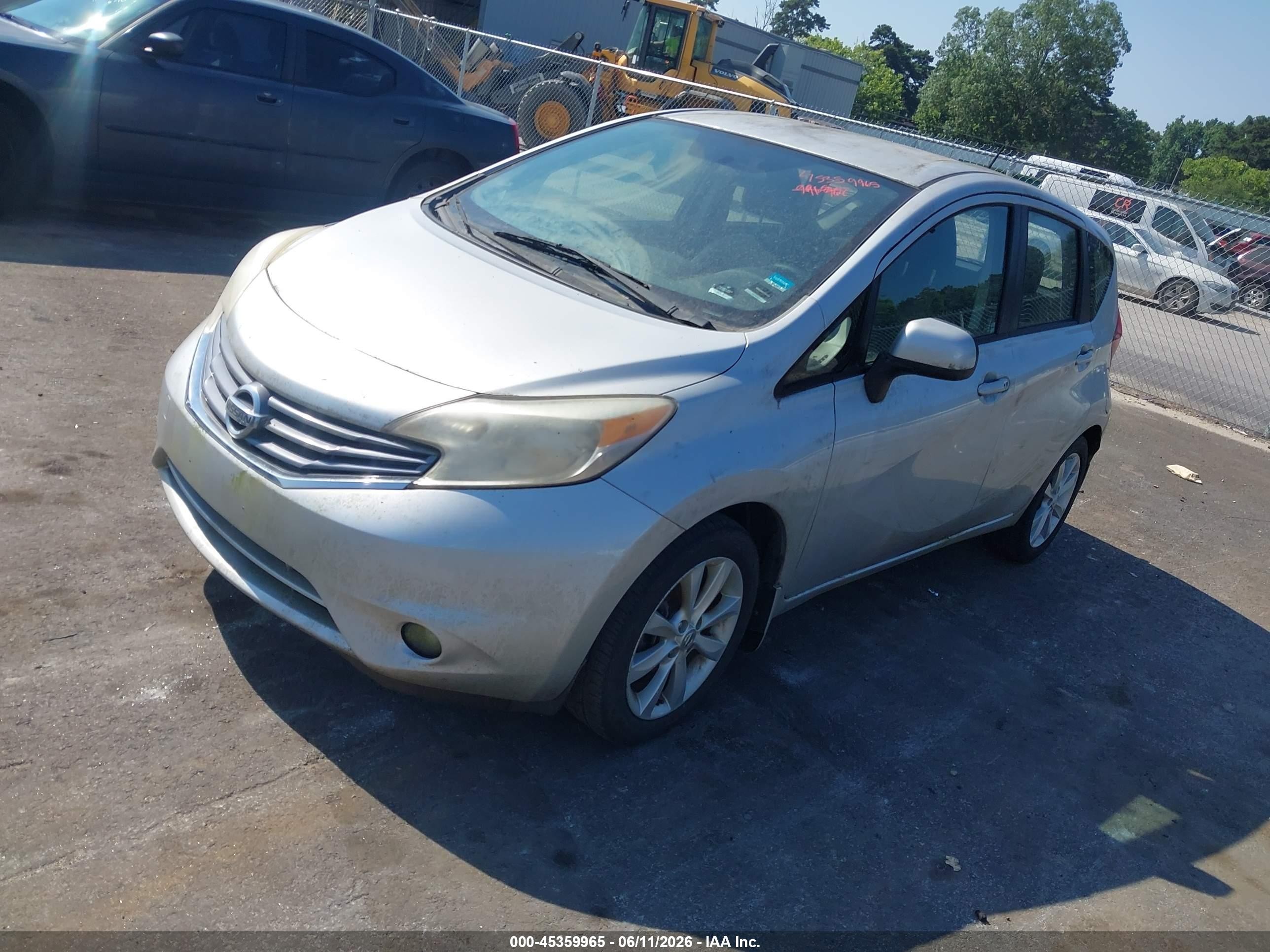 2014 Nissan Versa Note Sv Gray vin: 3N1CE2CP0EL389352