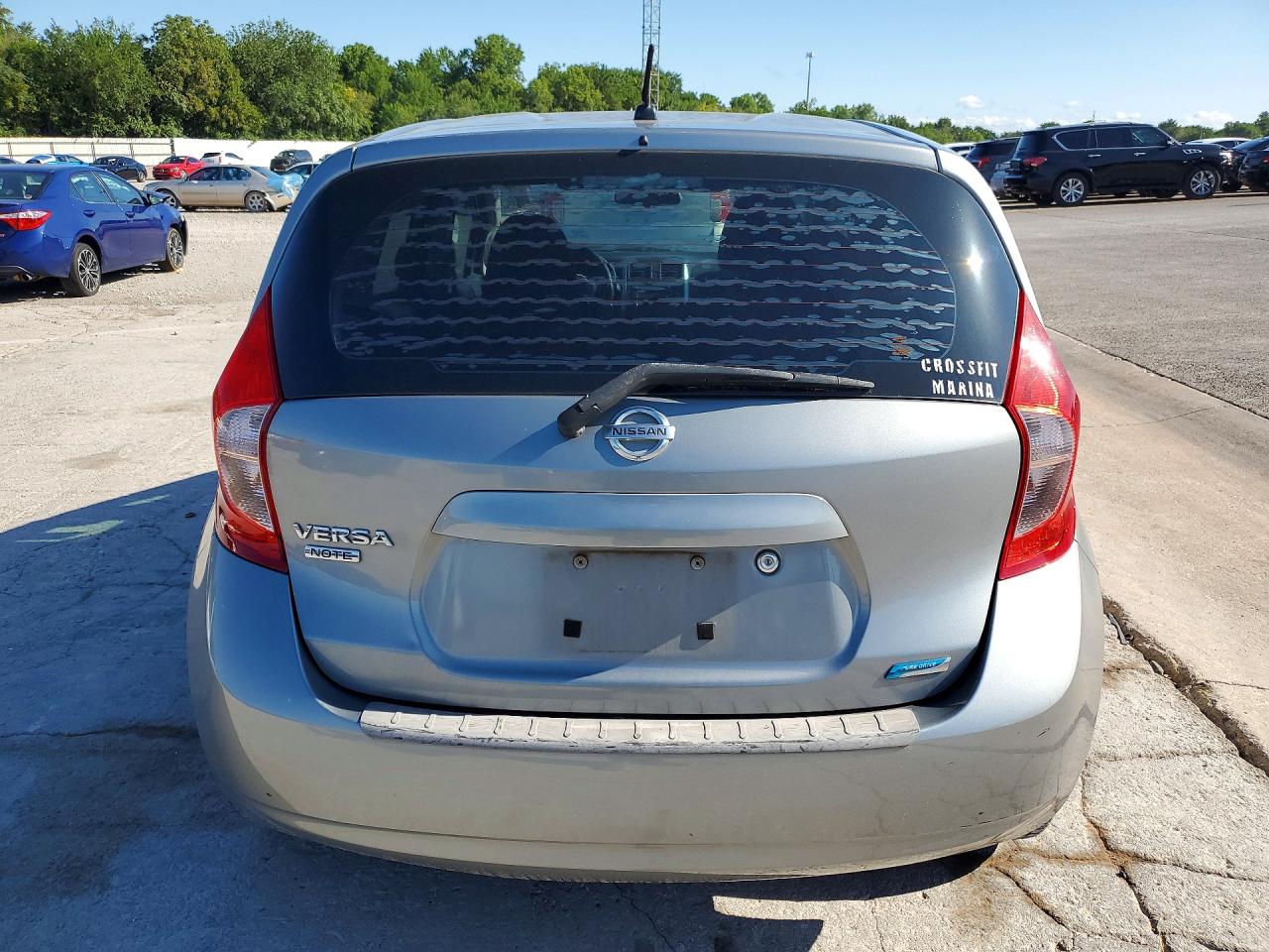 2014 Nissan Versa Note S Gray vin: 3N1CE2CP0EL393272