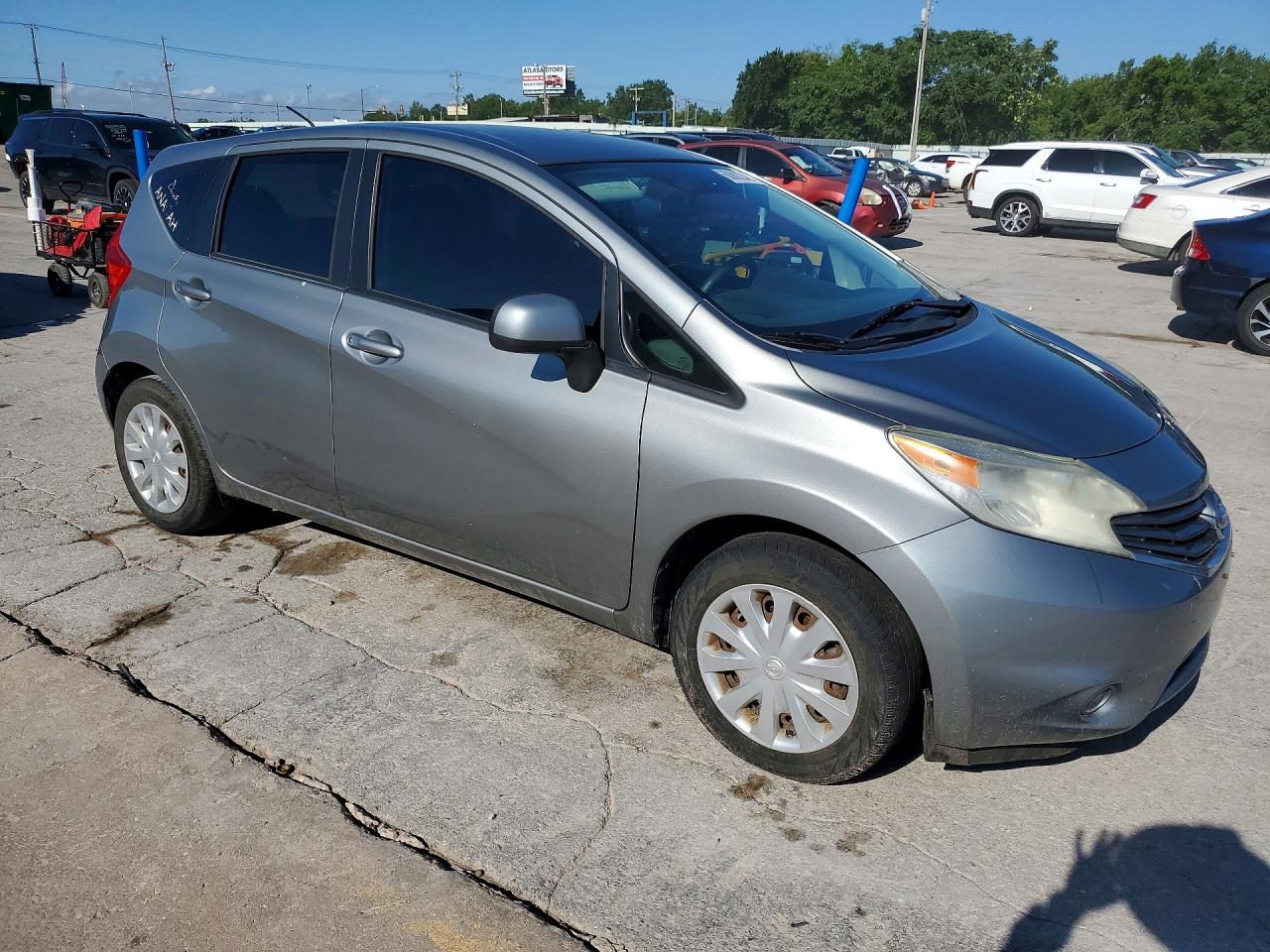2014 Nissan Versa Note S Gray vin: 3N1CE2CP0EL393272