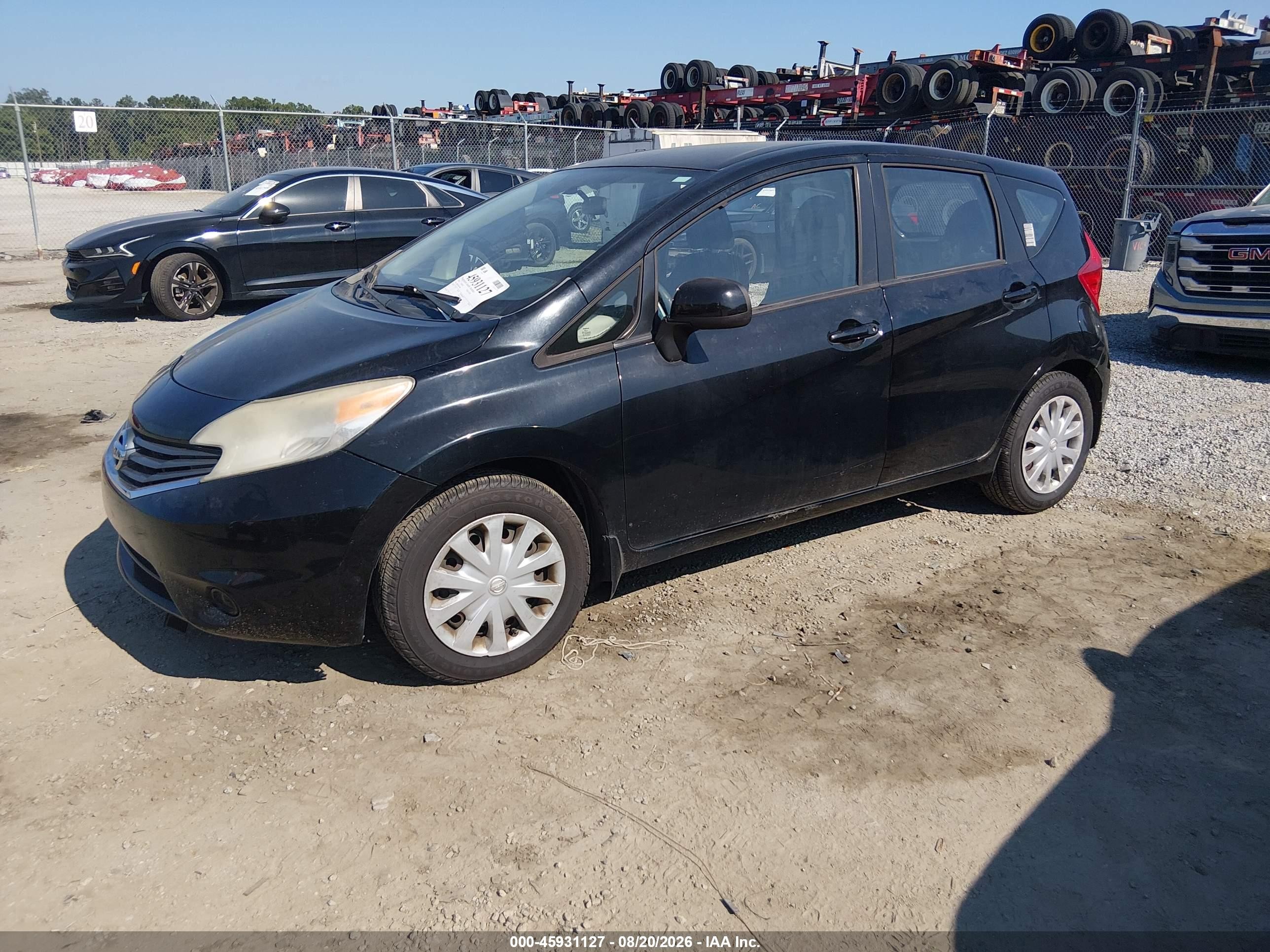 2014 Nissan Versa Note S Plus Black vin: 3N1CE2CP0EL394986