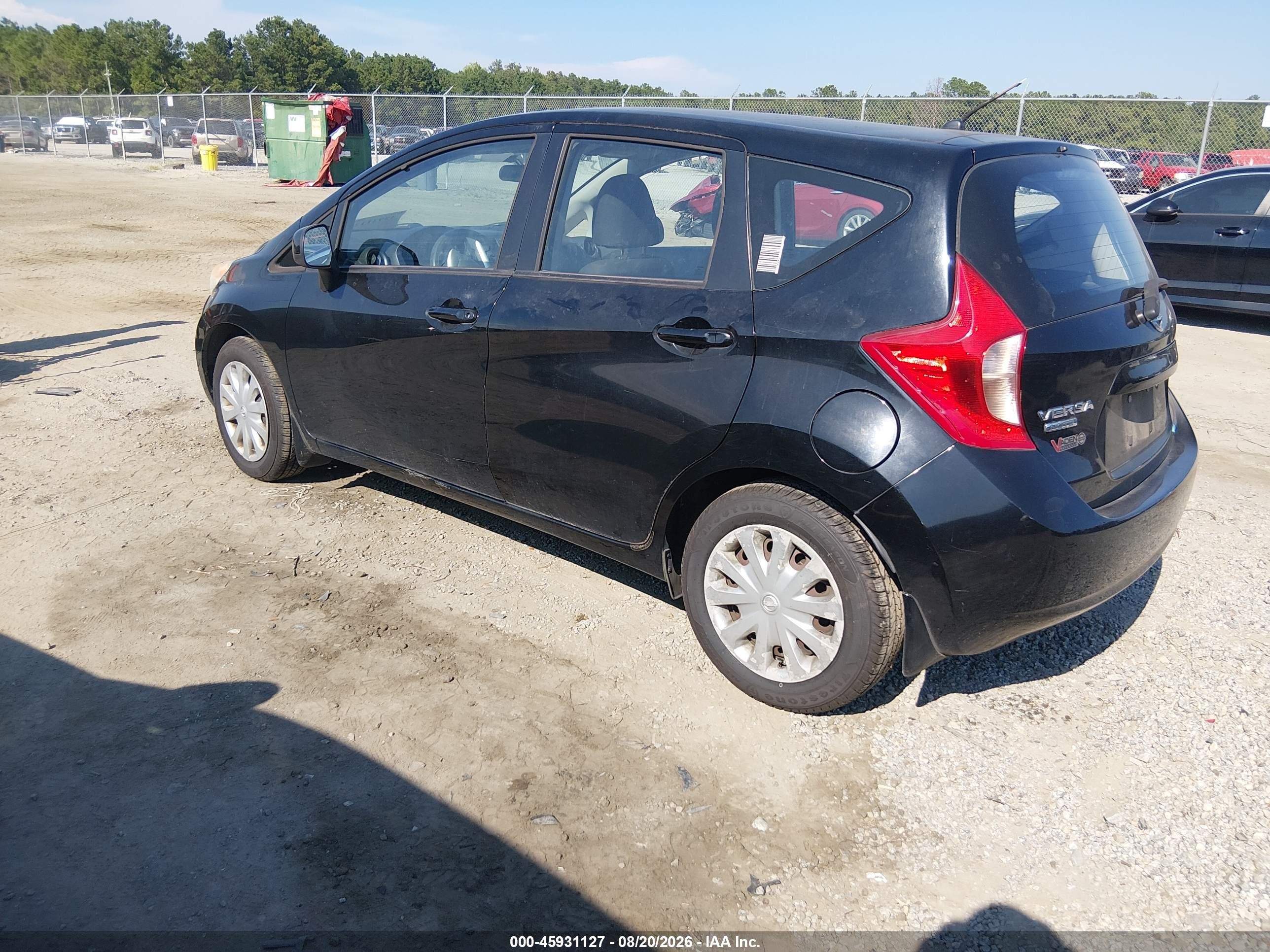 2014 Nissan Versa Note S Plus Black vin: 3N1CE2CP0EL394986