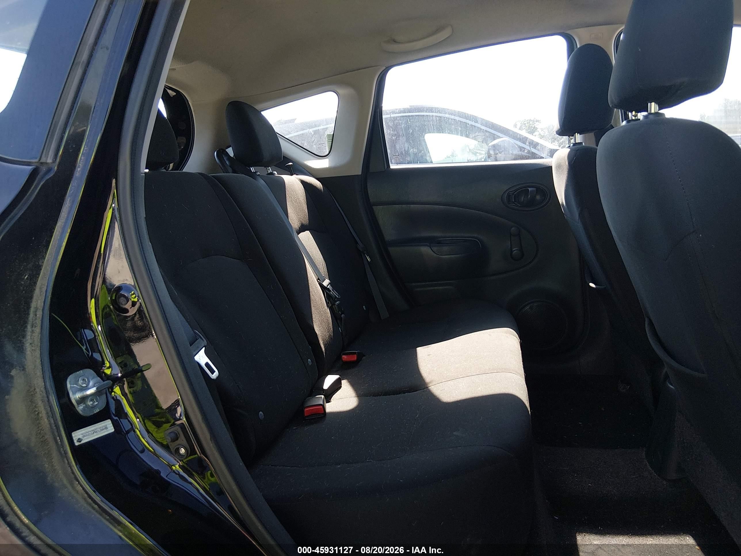 2014 Nissan Versa Note S Plus Black vin: 3N1CE2CP0EL394986