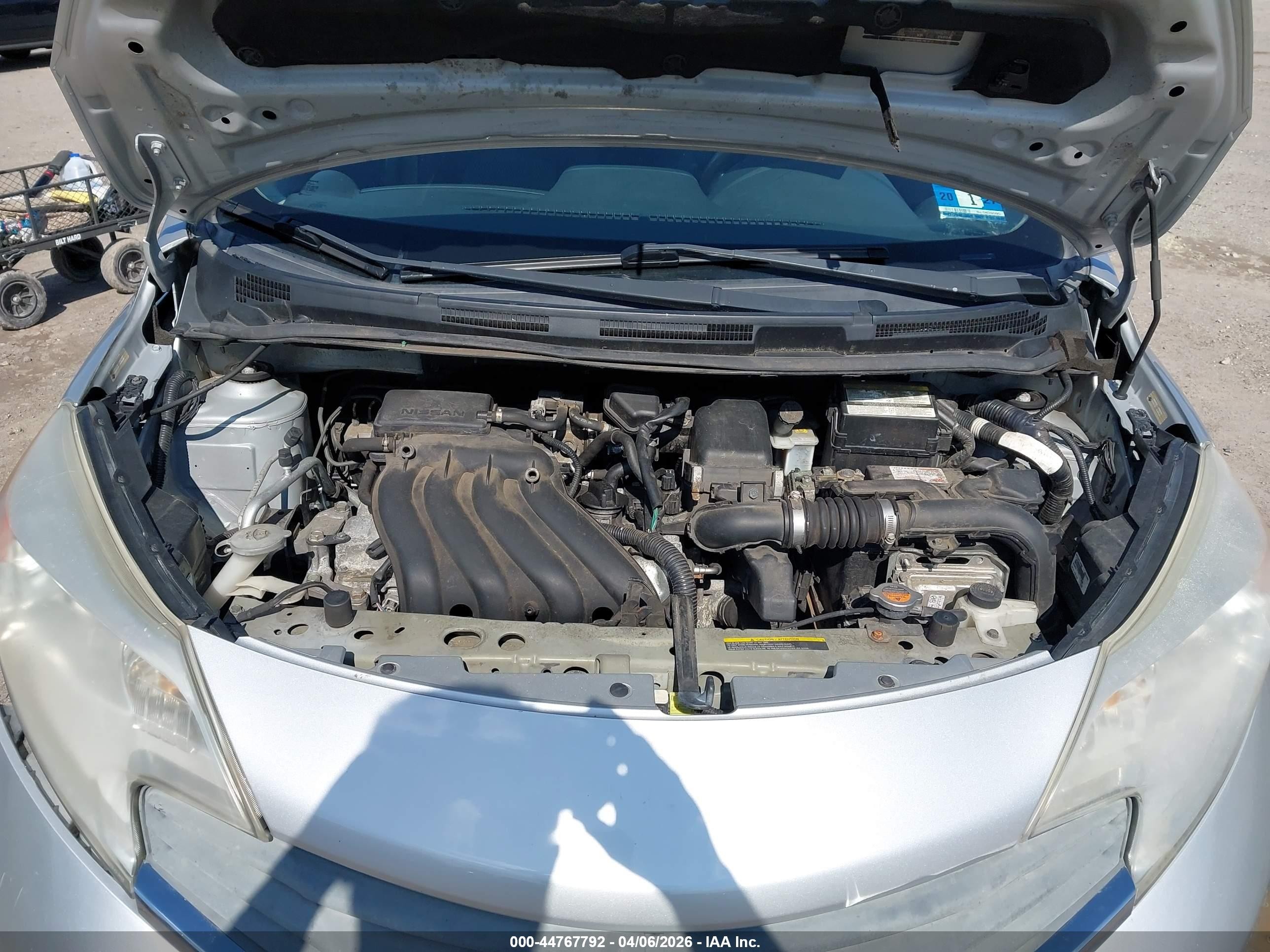 2014 Nissan Versa Note Sv Silver vin: 3N1CE2CP0EL396172