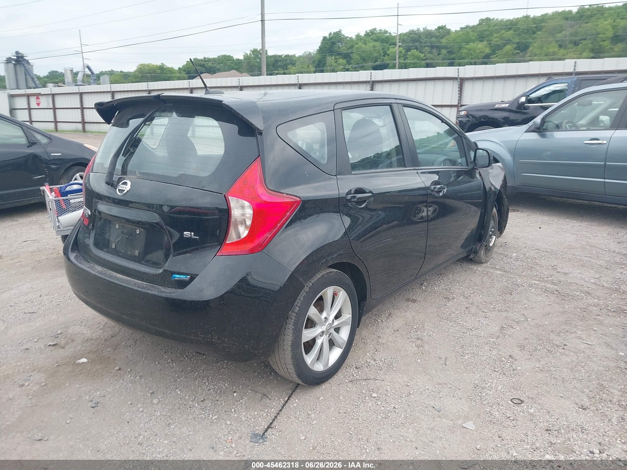 2014 Nissan Versa Note S (sr)/s Plus/sv Black vin: 3N1CE2CP0EL407588