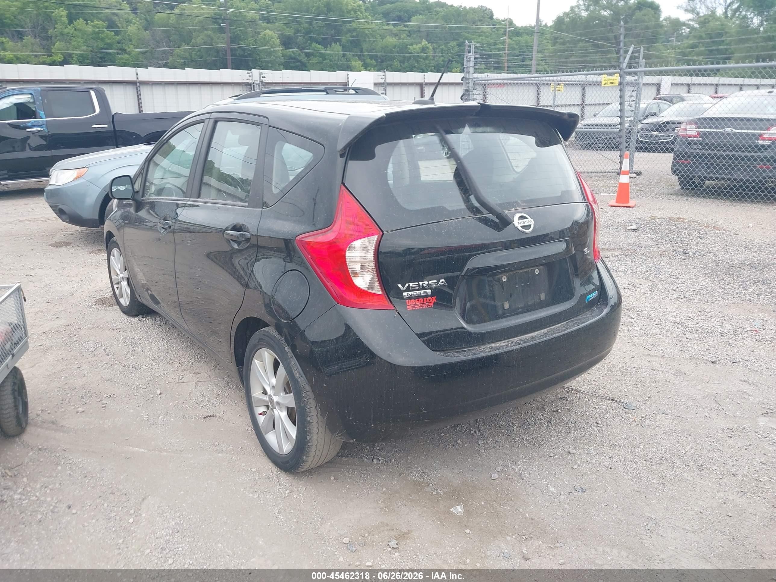 2014 Nissan Versa Note S (sr)/s Plus/sv Black vin: 3N1CE2CP0EL407588