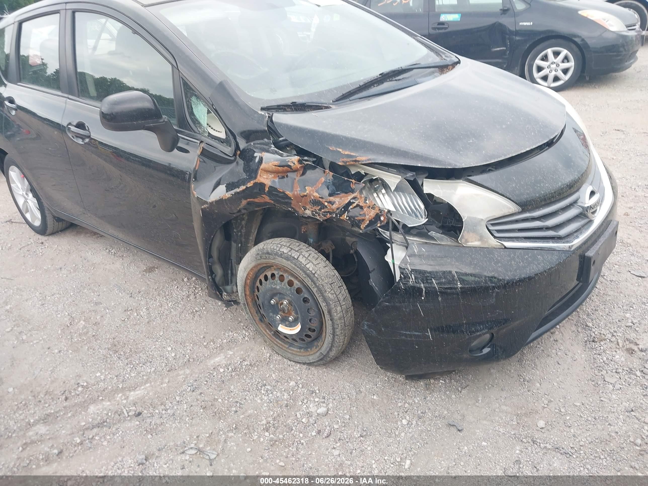 2014 Nissan Versa Note S (sr)/s Plus/sv Black vin: 3N1CE2CP0EL407588