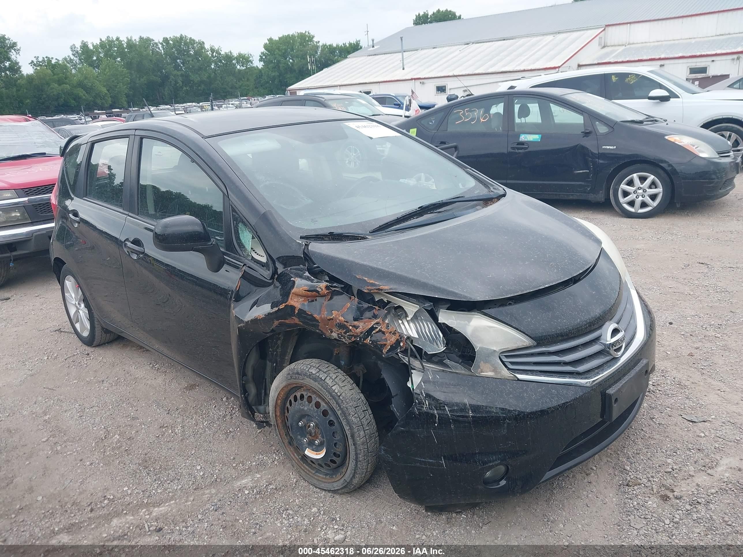 2014 Nissan Versa Note S (sr)/s Plus/sv Black vin: 3N1CE2CP0EL407588