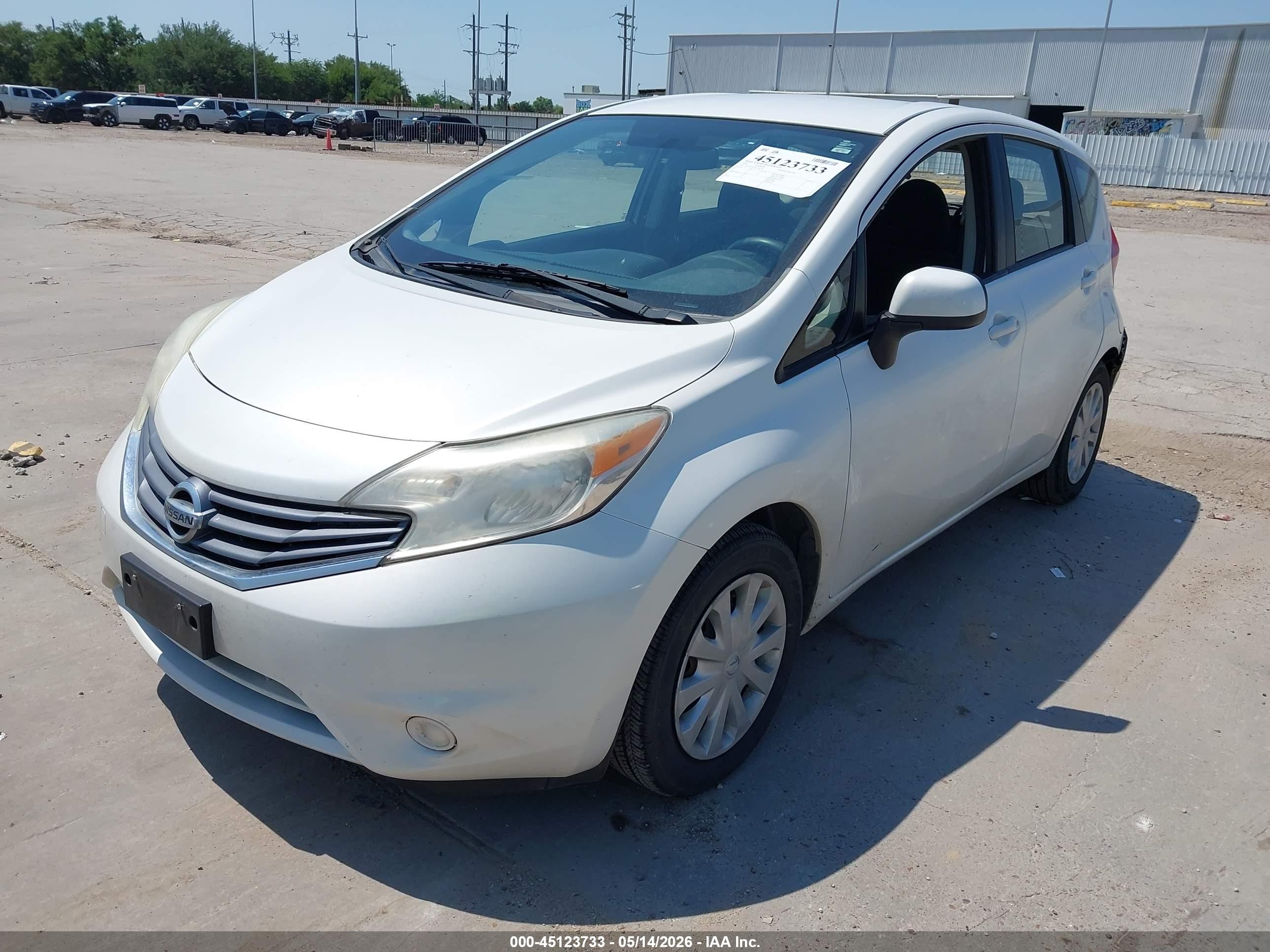 2014 Nissan Versa Note S Plus White vin: 3N1CE2CP0EL410121