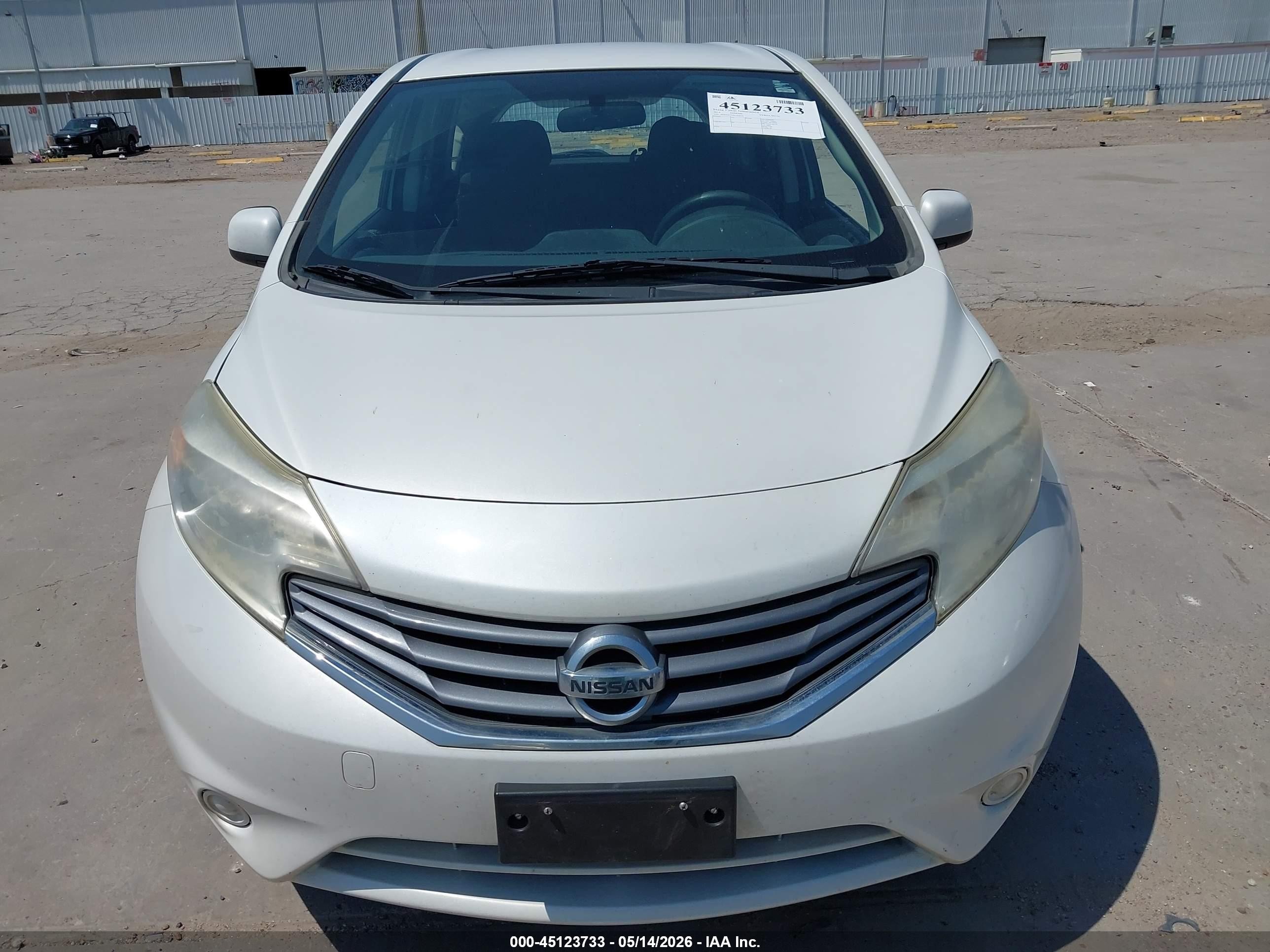 2014 Nissan Versa Note S Plus White vin: 3N1CE2CP0EL410121