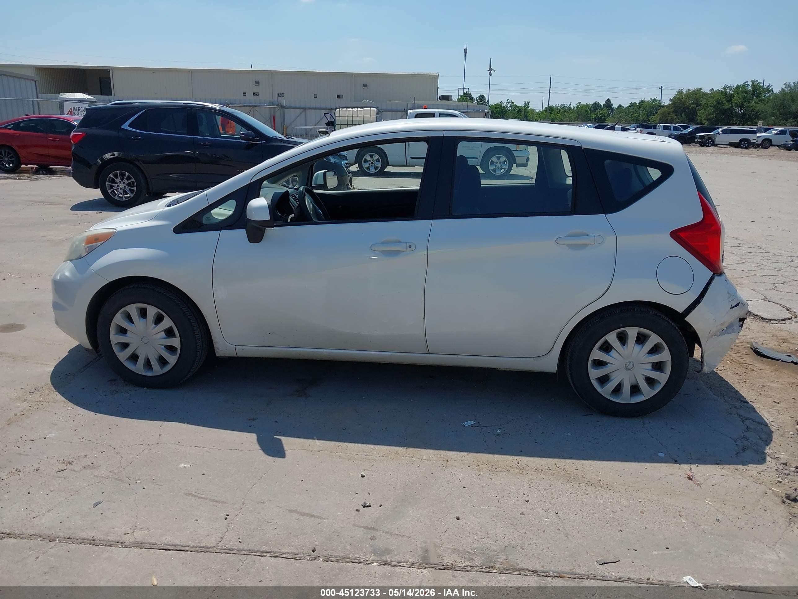 2014 Nissan Versa Note S Plus White vin: 3N1CE2CP0EL410121
