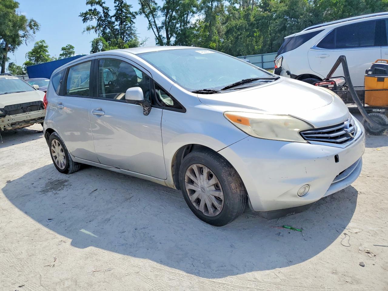 2014 Nissan Versa Note S Silver vin: 3N1CE2CP0EL411897