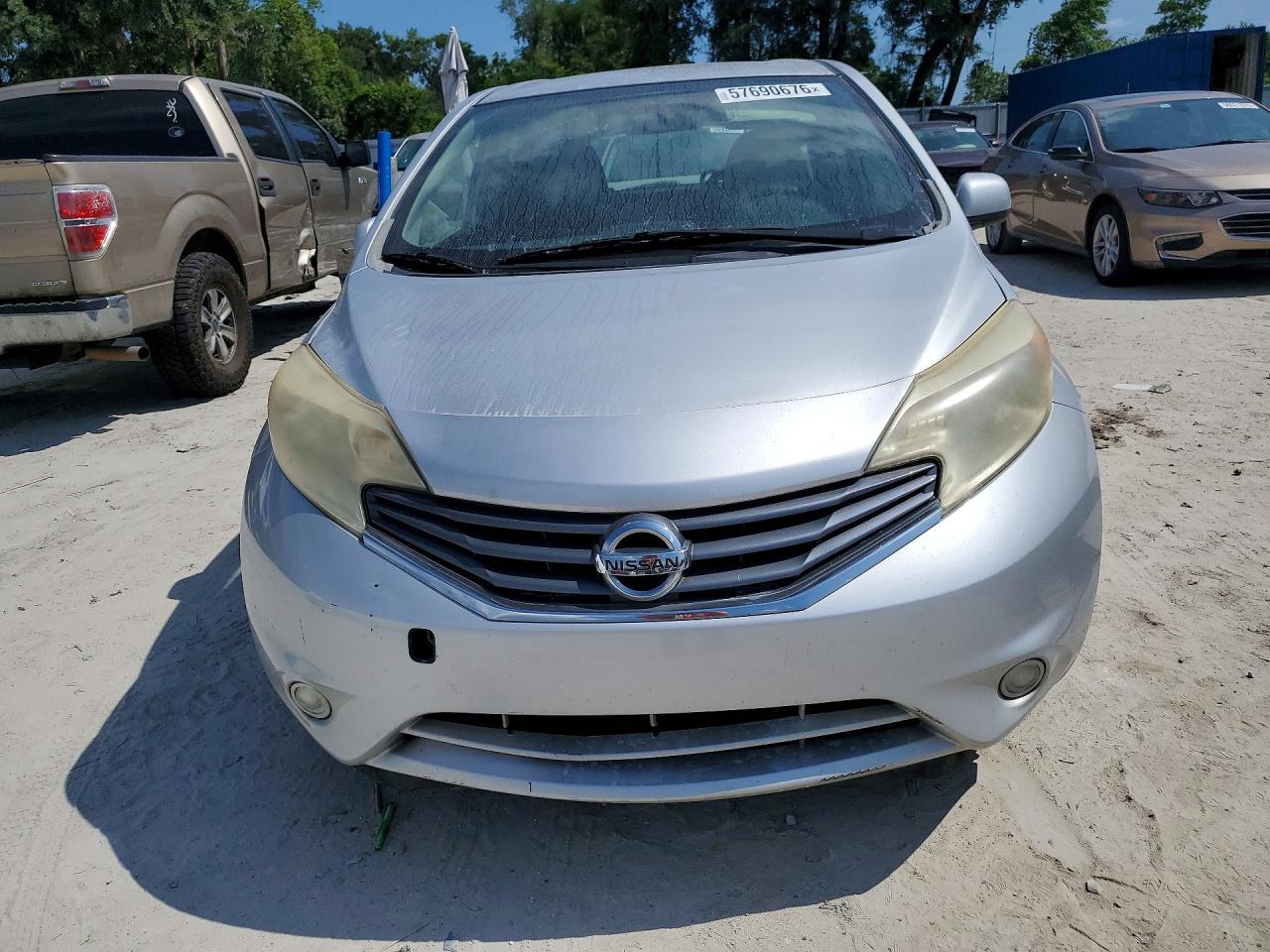 2014 Nissan Versa Note S Silver vin: 3N1CE2CP0EL411897