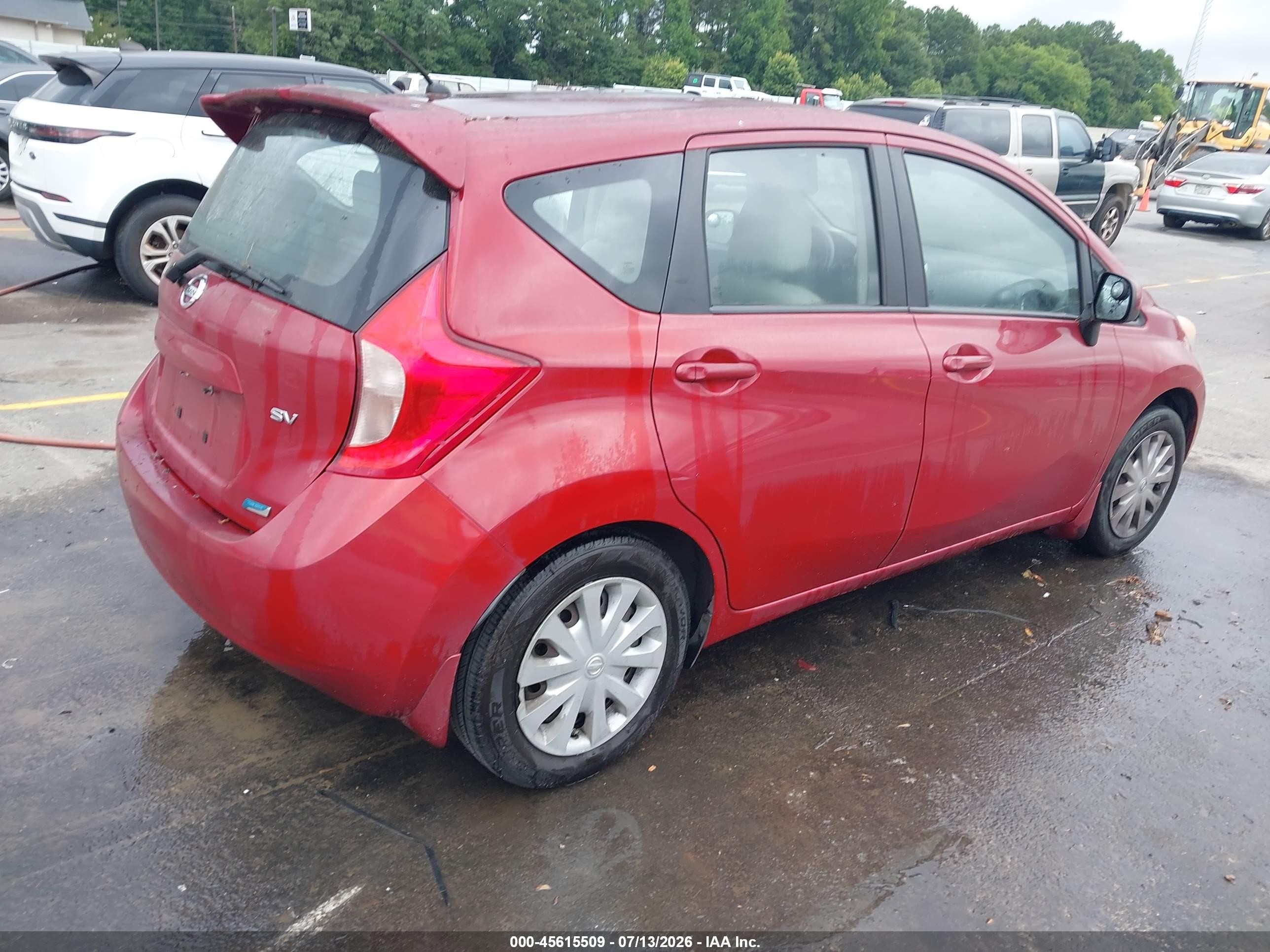 2014 Nissan Versa Note Sv Red vin: 3N1CE2CP0EL414797