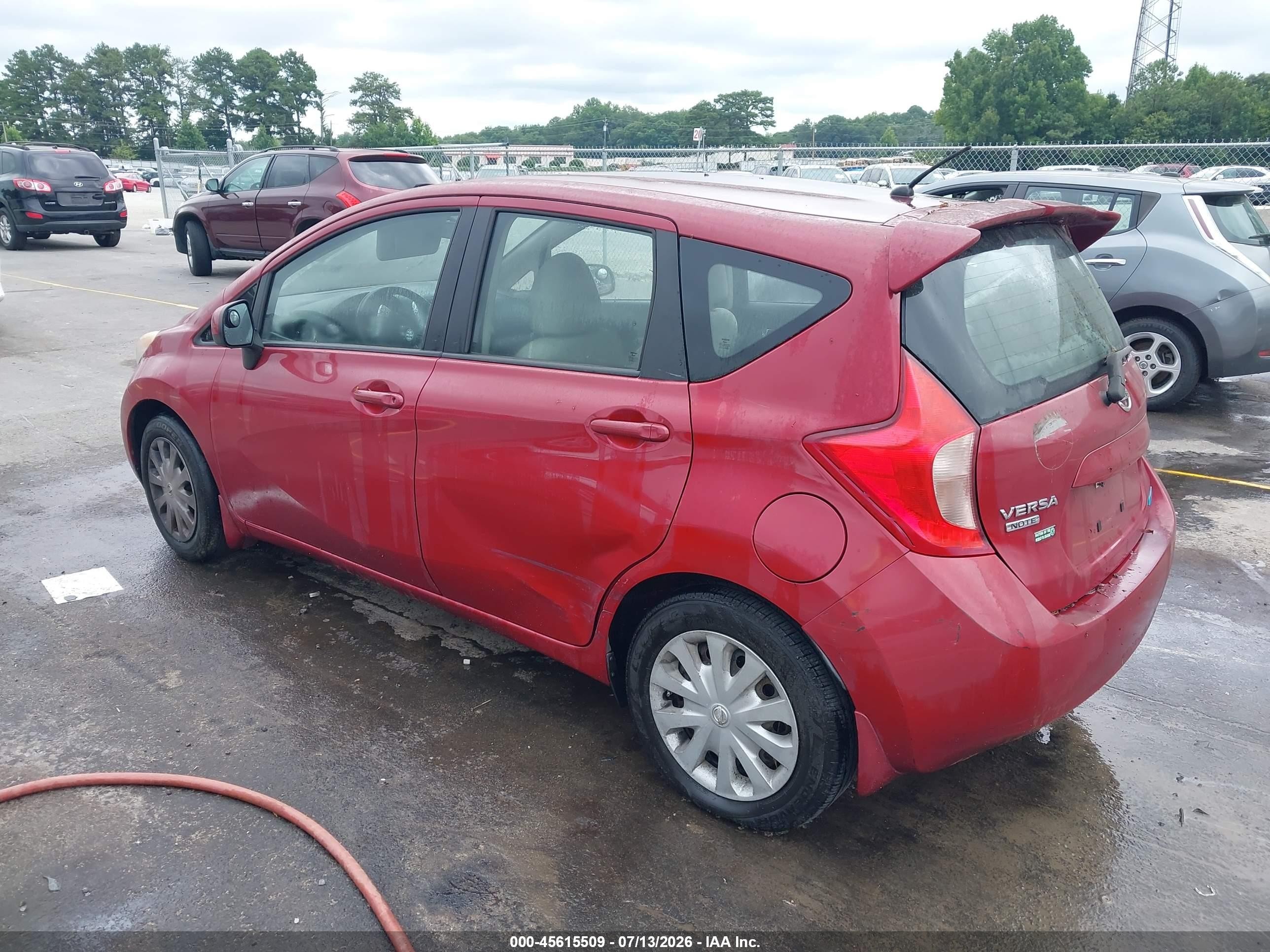 2014 Nissan Versa Note Sv Red vin: 3N1CE2CP0EL414797