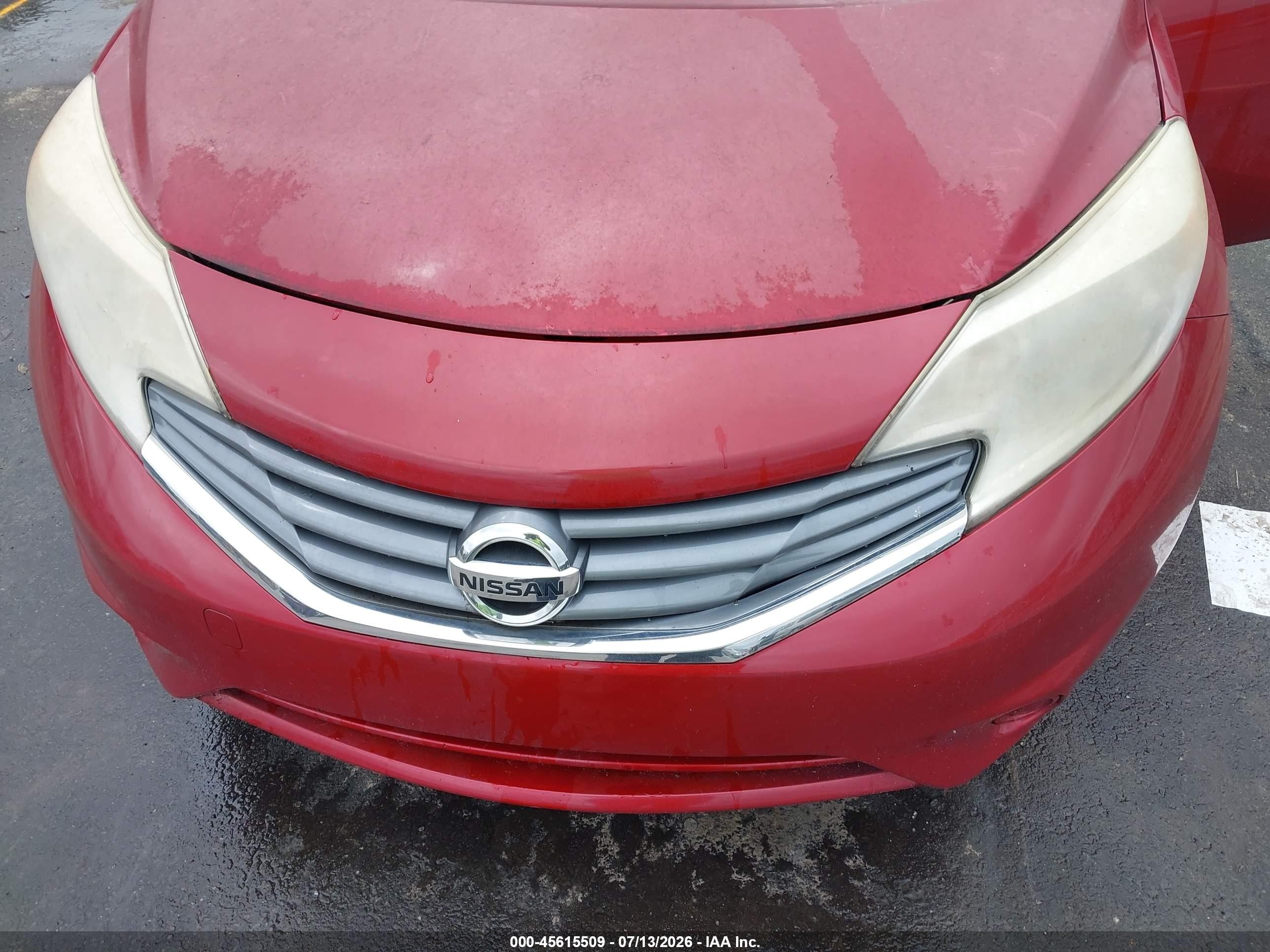 2014 Nissan Versa Note Sv Red vin: 3N1CE2CP0EL414797