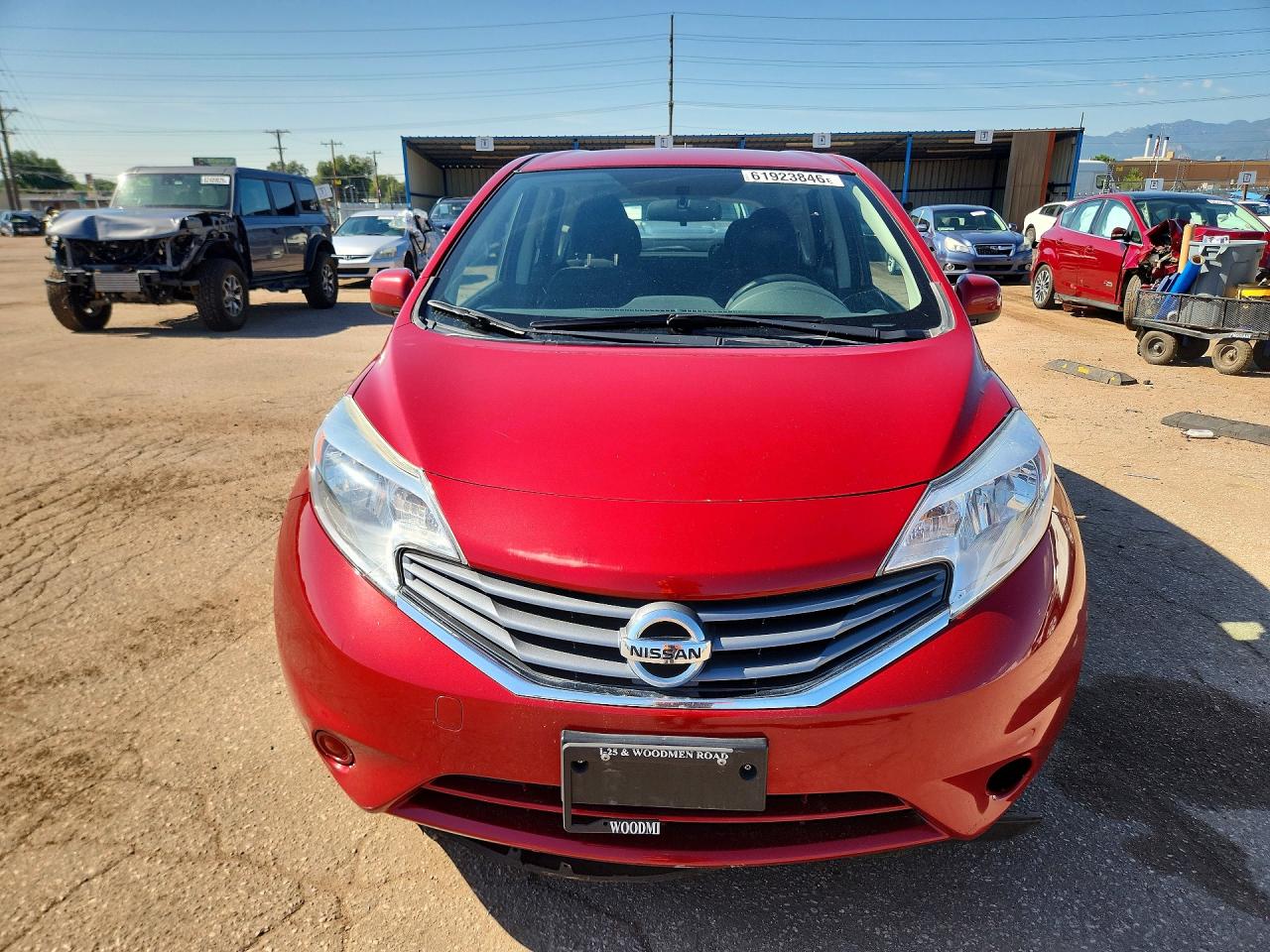 2014 Nissan Versa Note S Plus Red vin: 3N1CE2CP0EL431017