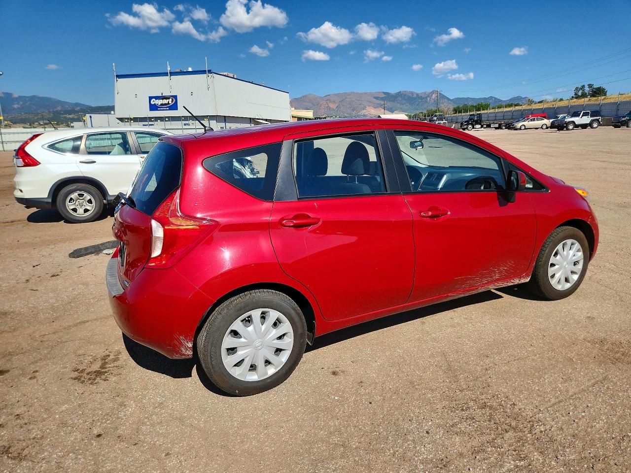 2014 Nissan Versa Note S Plus Red vin: 3N1CE2CP0EL431017