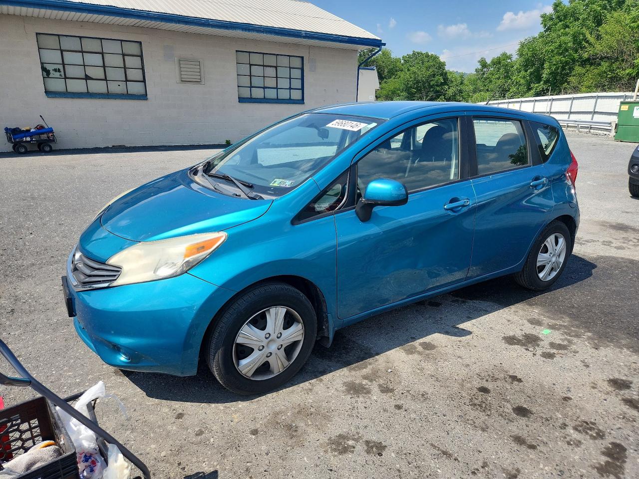 2014 Nissan Versa Note S Plus Синий vin: 3N1CE2CP0EL434001