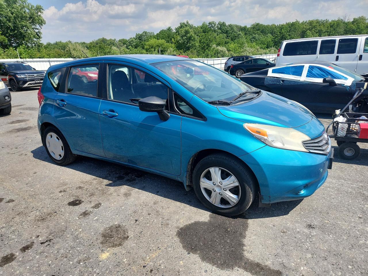 2014 Nissan Versa Note S Plus Синий vin: 3N1CE2CP0EL434001