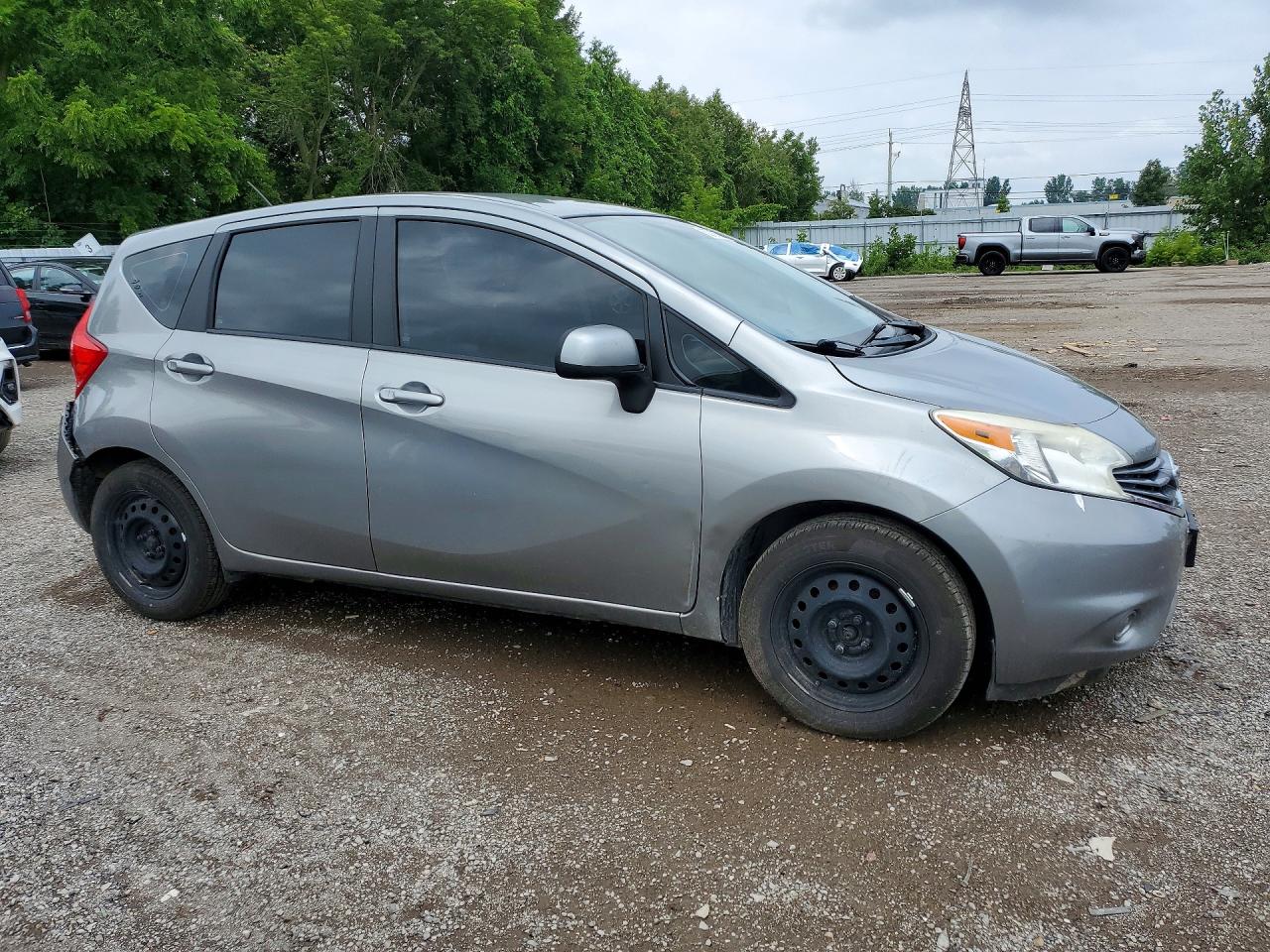 2014 Nissan Versa Note S Gray vin: 3N1CE2CP0EL435844