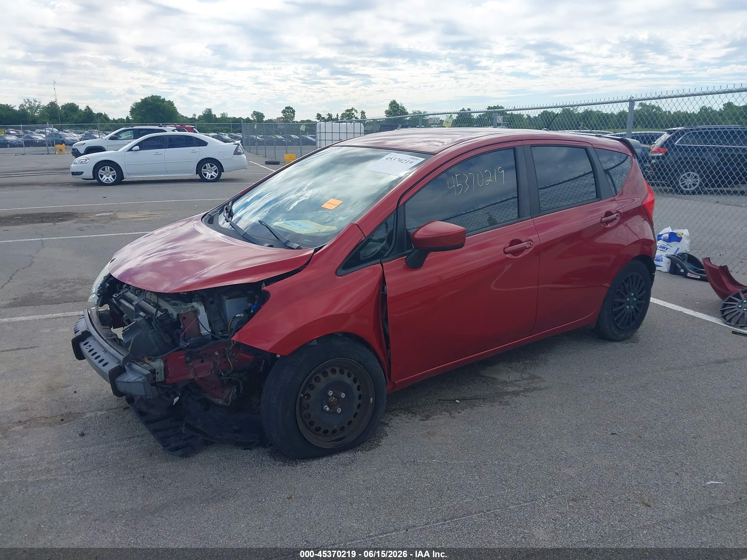 2015 Nissan Versa Note S (sr)/s Plus/sl/sr/sv Red vin: 3N1CE2CP0FL354408