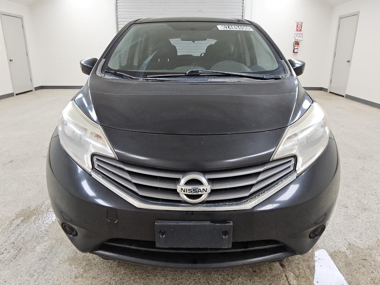 2015 Nissan Versa Note S Black vin: 3N1CE2CP0FL356921 Damage: Front Bumper/Cover, De-Identify, Removal Required