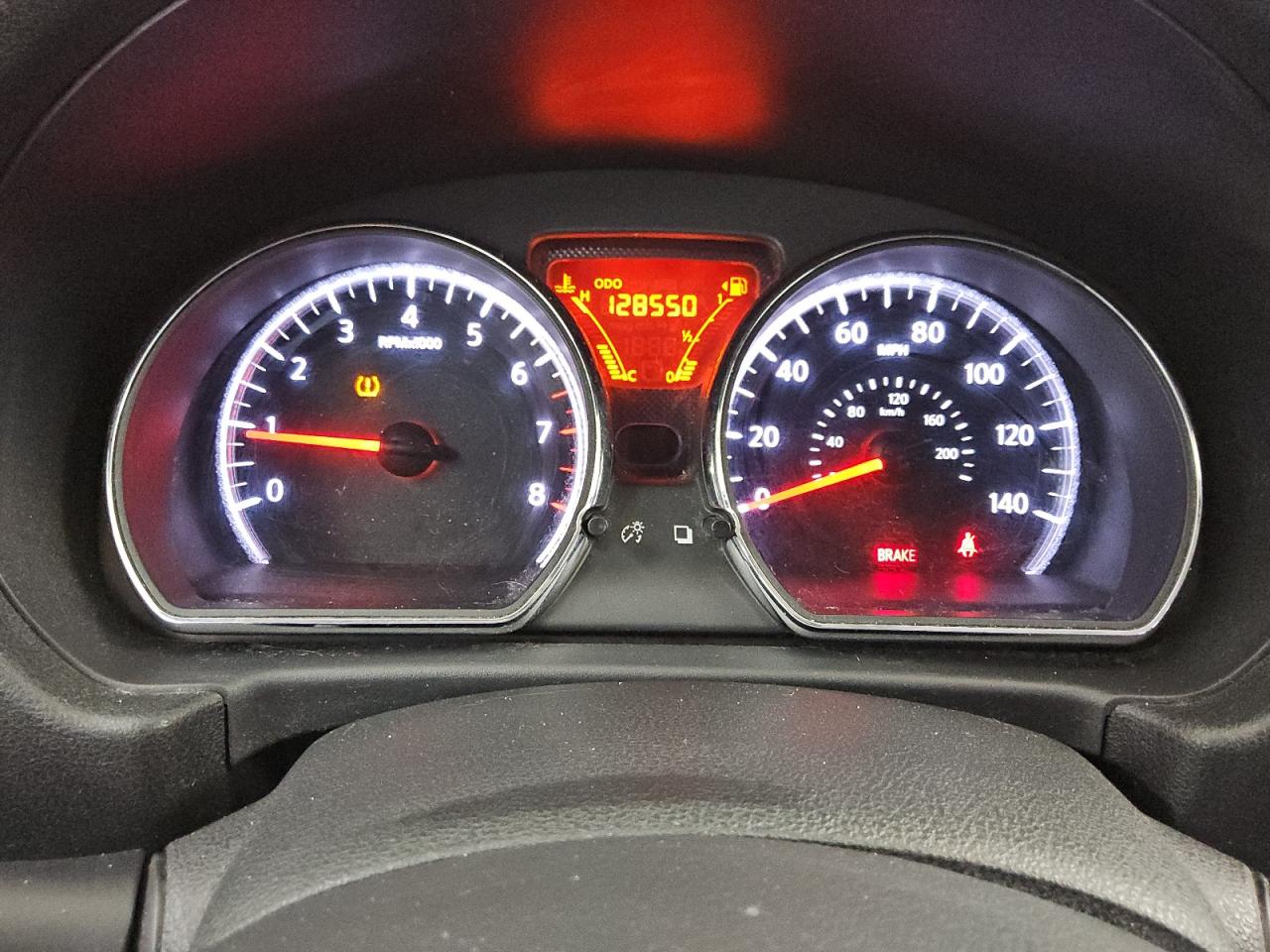 2015 Nissan Versa Note S Black vin: 3N1CE2CP0FL356921 Damage: Warning - Tire Pressure, On, Unacceptable