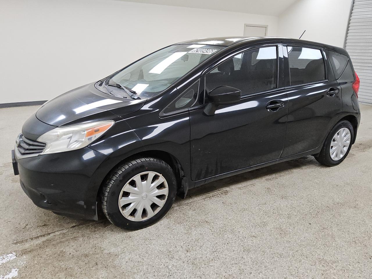 2015 Nissan Versa Note S Black vin: 3N1CE2CP0FL356921 Damage: Left Front Door, Multiple Dents/Paint Damage, 3