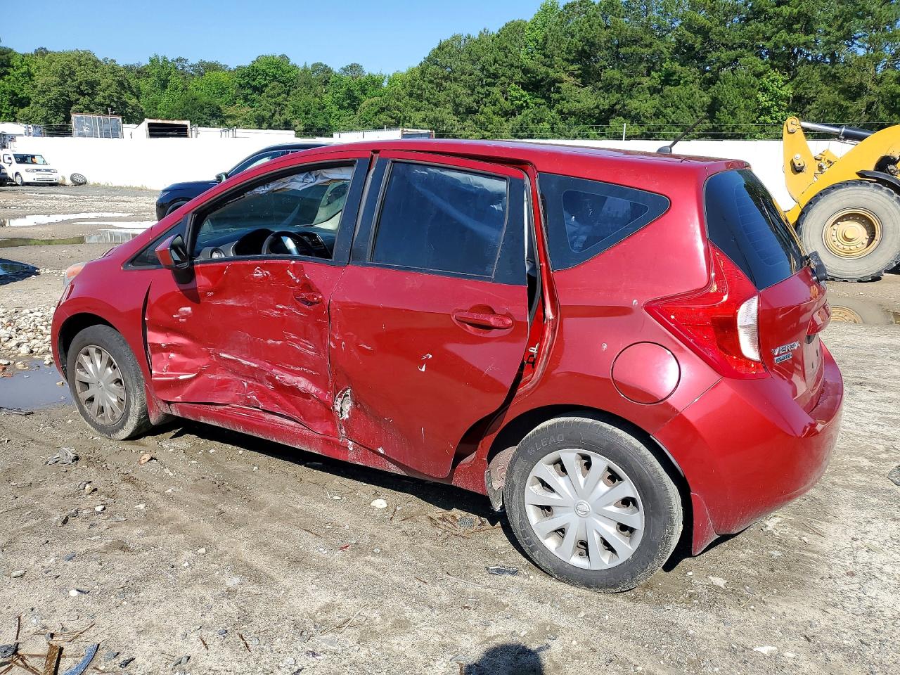 2015 Nissan Versa Note Sv Красный vin: 3N1CE2CP0FL363027